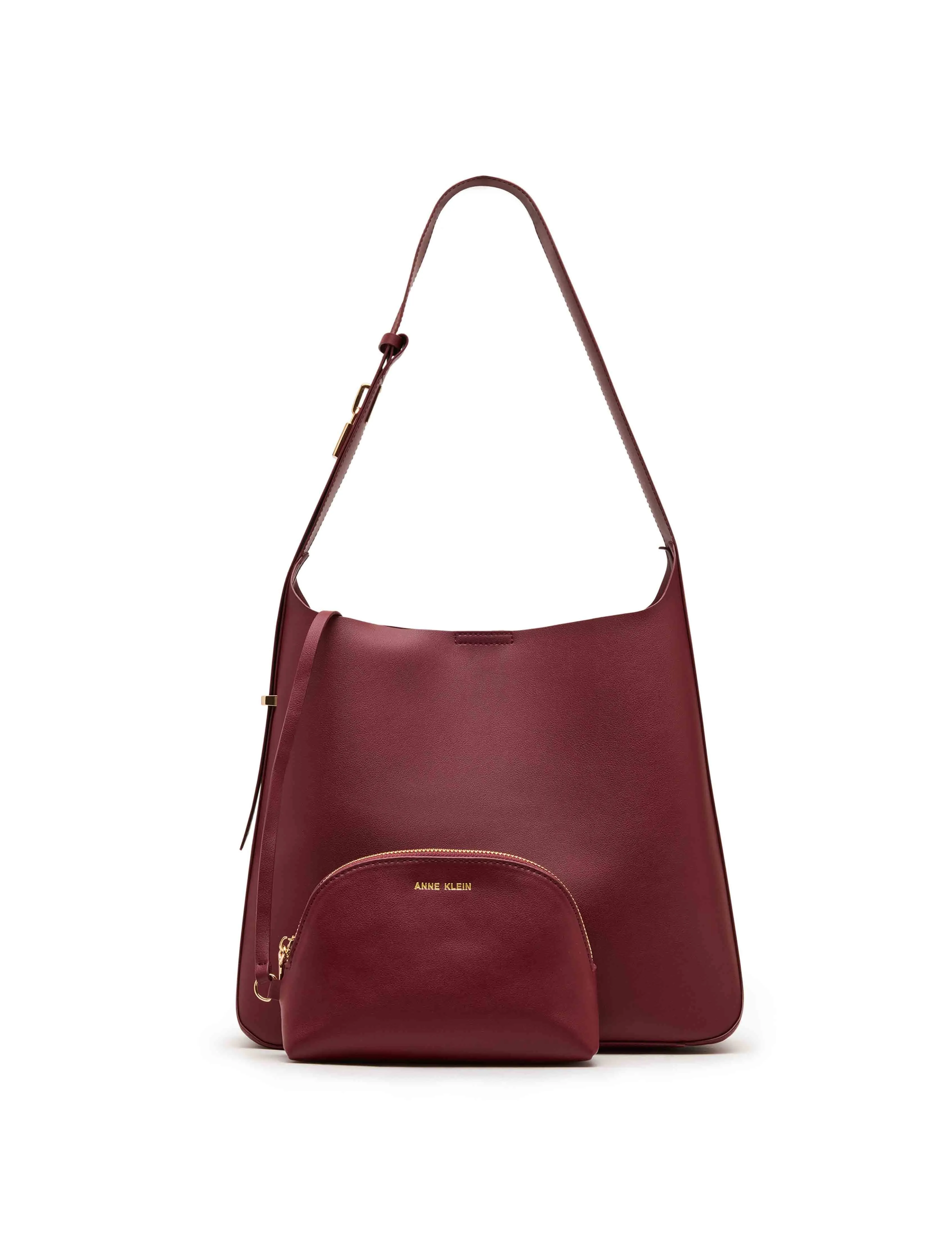 Hobo Tote with Pouch sold by Anne Klein