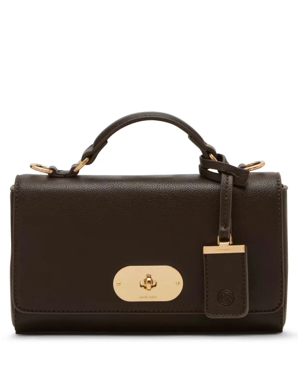 East West Flap with Detachable Strap sold by Anne Klein