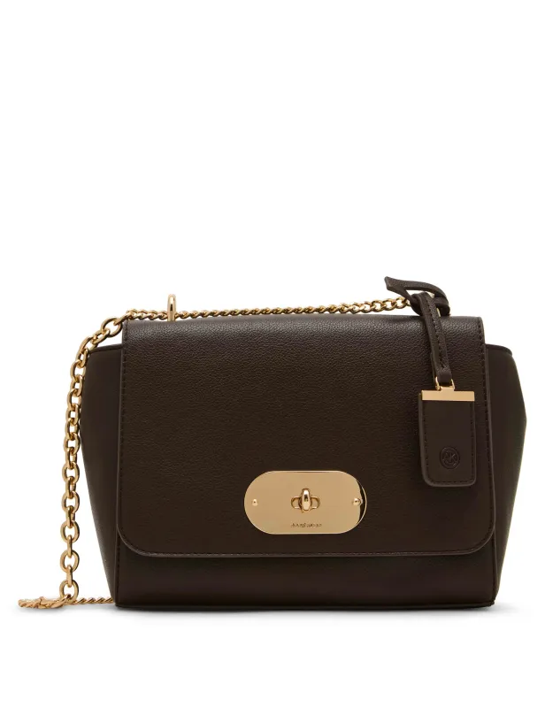 Medium Flap with Varigated Chain Strap sold by Anne Klein