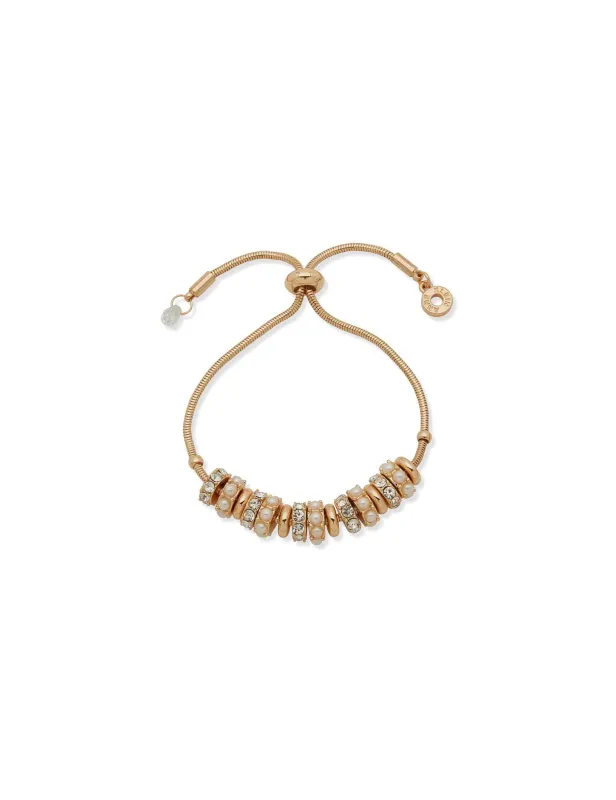 Rondell Slider Necklace sold by Anne Klein