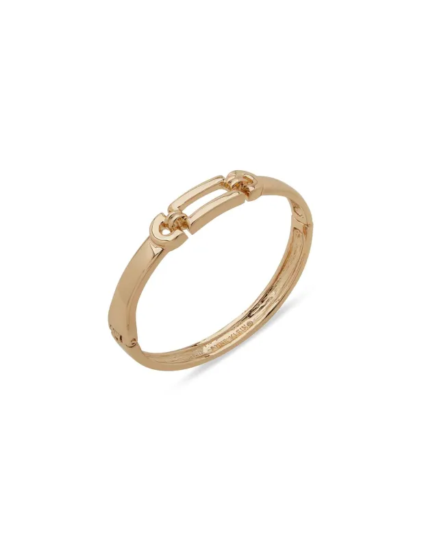 Linked Chain Hinge Bracelet sold by Anne Klein