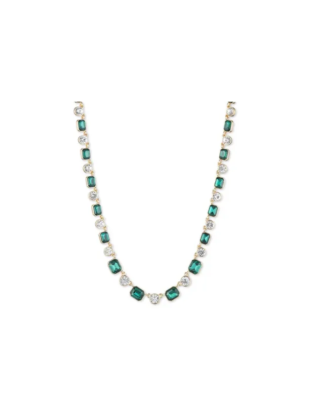 Bright Crystal Necklace - Emerald sold by Anne Klein