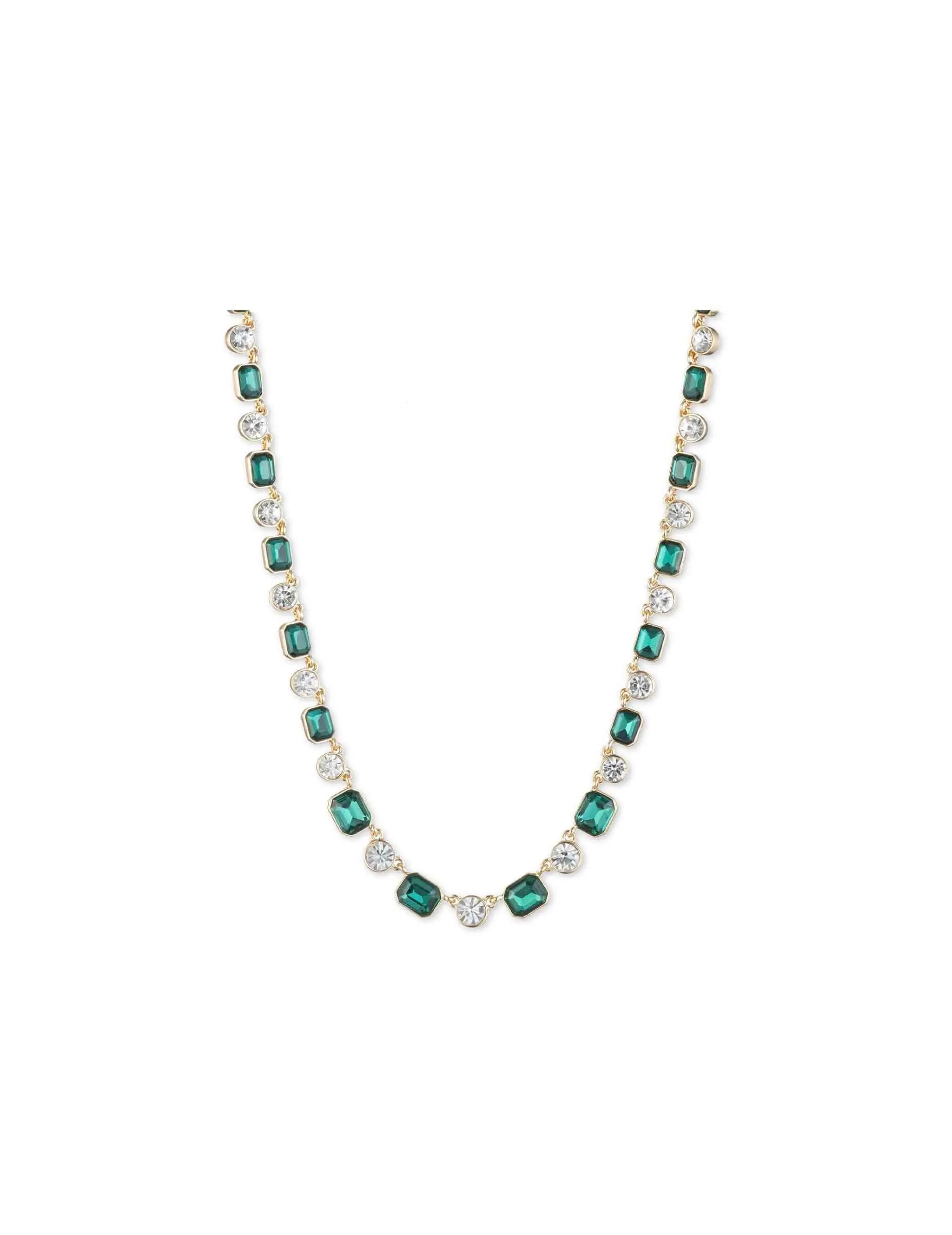 Bright Crystal Necklace - Emerald sold by Anne Klein