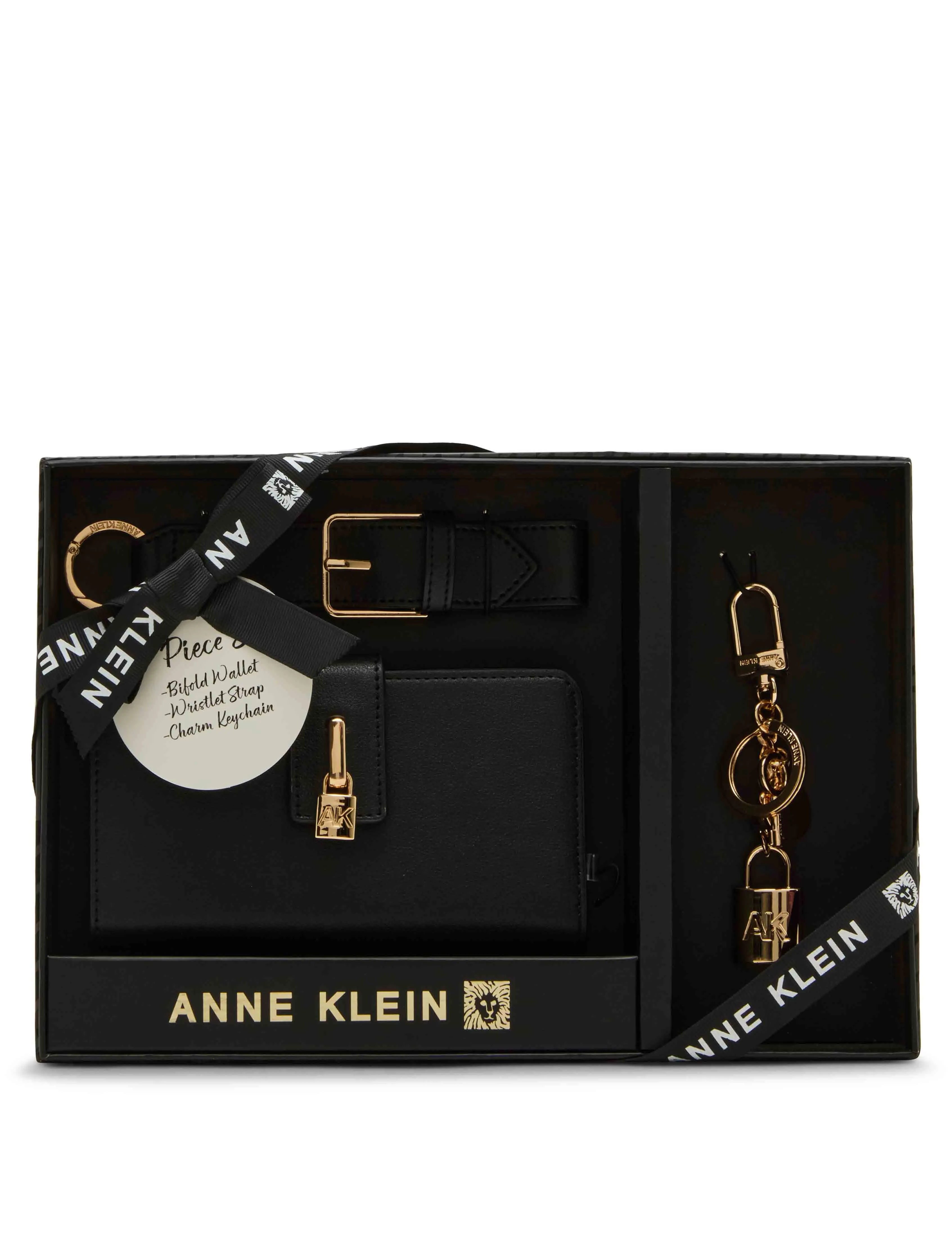 2 Piece Gift Set with Lock Wristlet and AK Bag Charm sold by Anne Klein