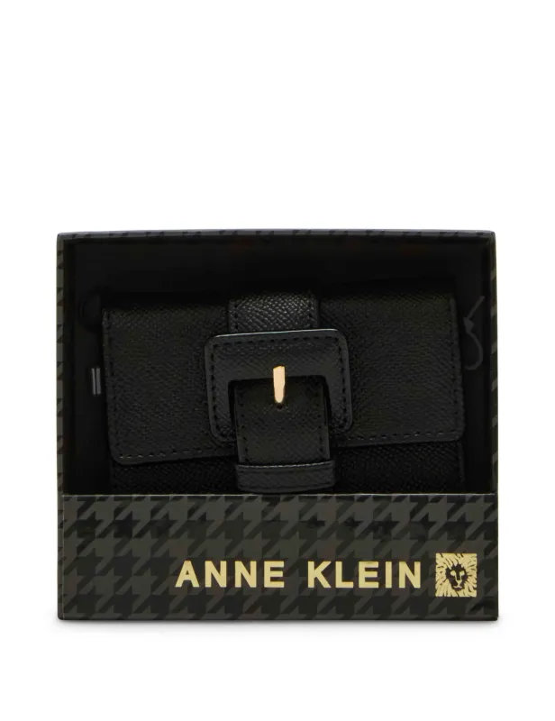 Covered Buckle Flap Wallet Gift Set sold by Anne Klein