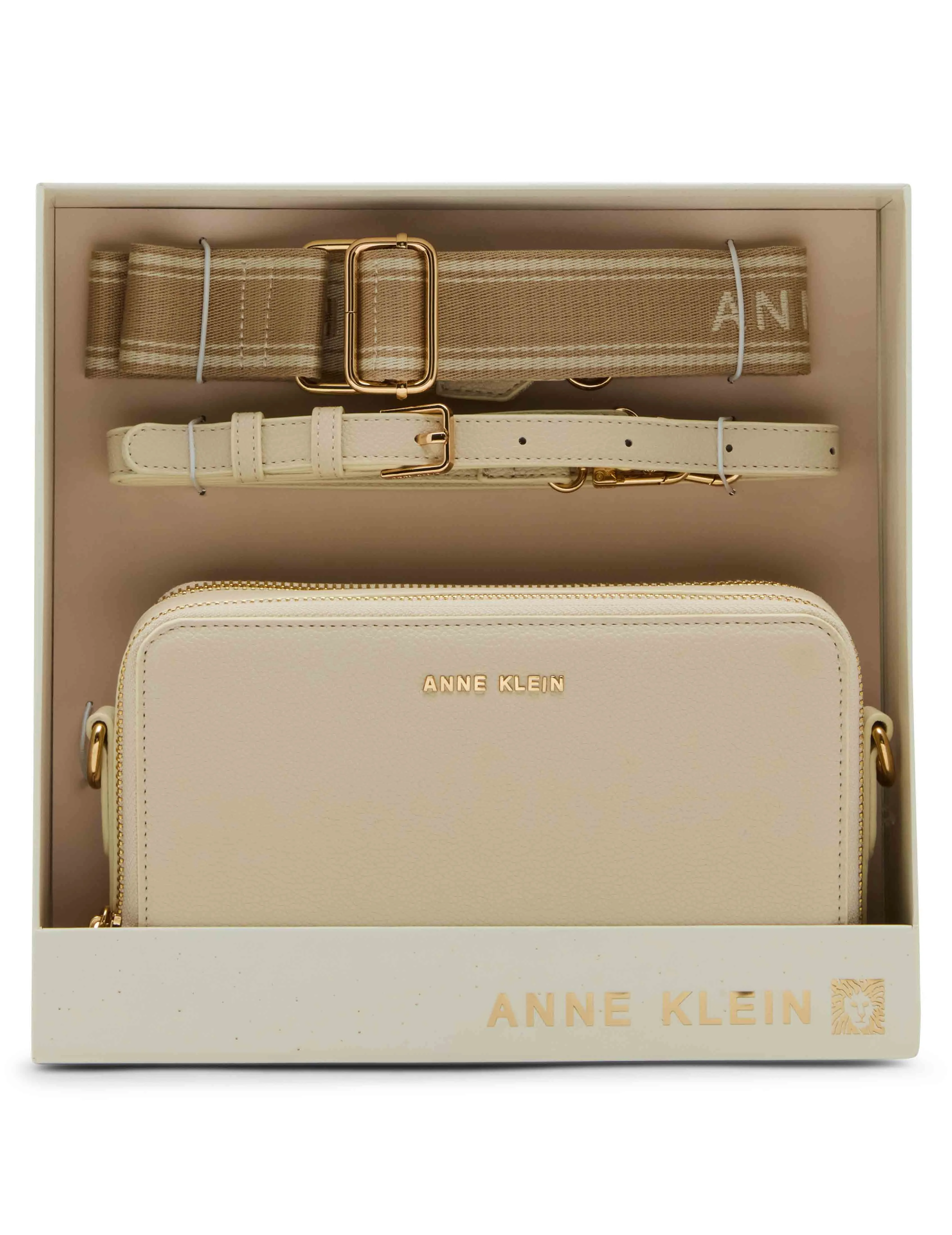 3 Piece Gift Set with Double Zip Camera Crossbody sold by Anne Klein