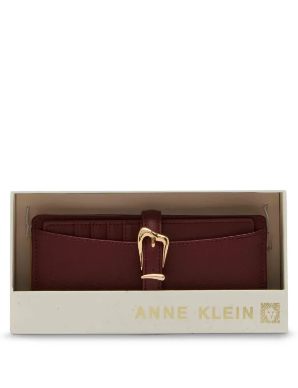 2 Piece Sculpted Buckle Wallet Gift Set sold by Anne Klein