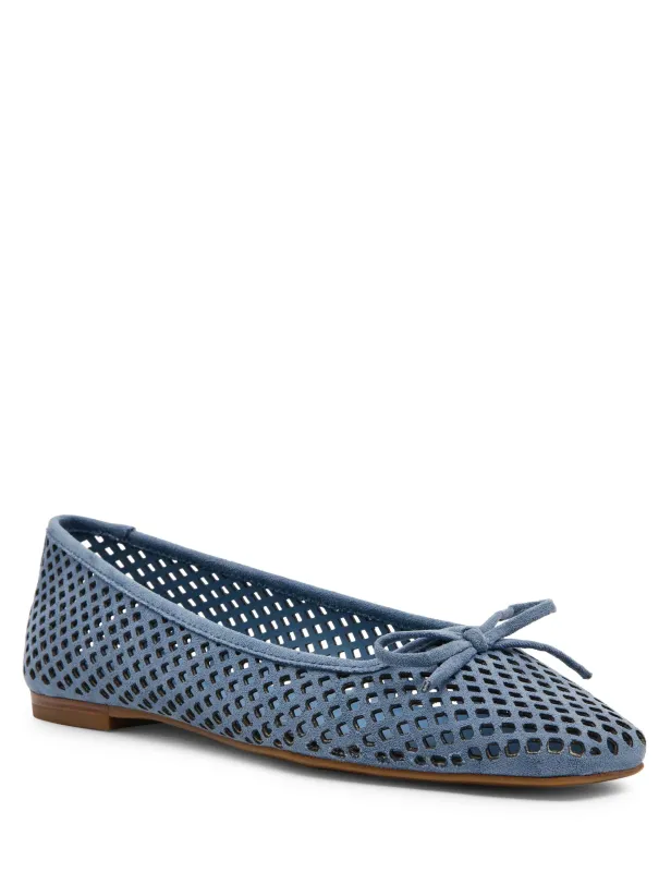 Anna Perforated Ballet Flat sold by Anne Klein