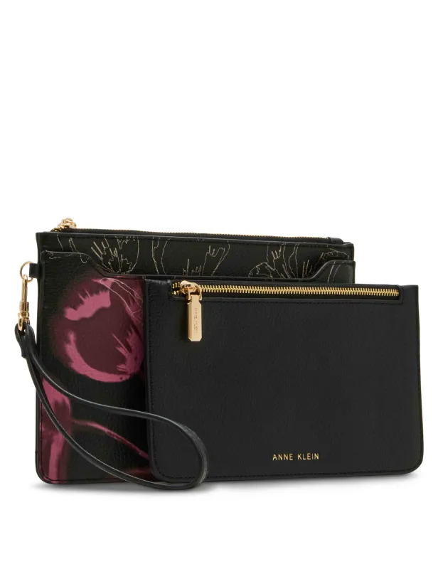 Floral Wristlet with Insert sold by Anne Klein