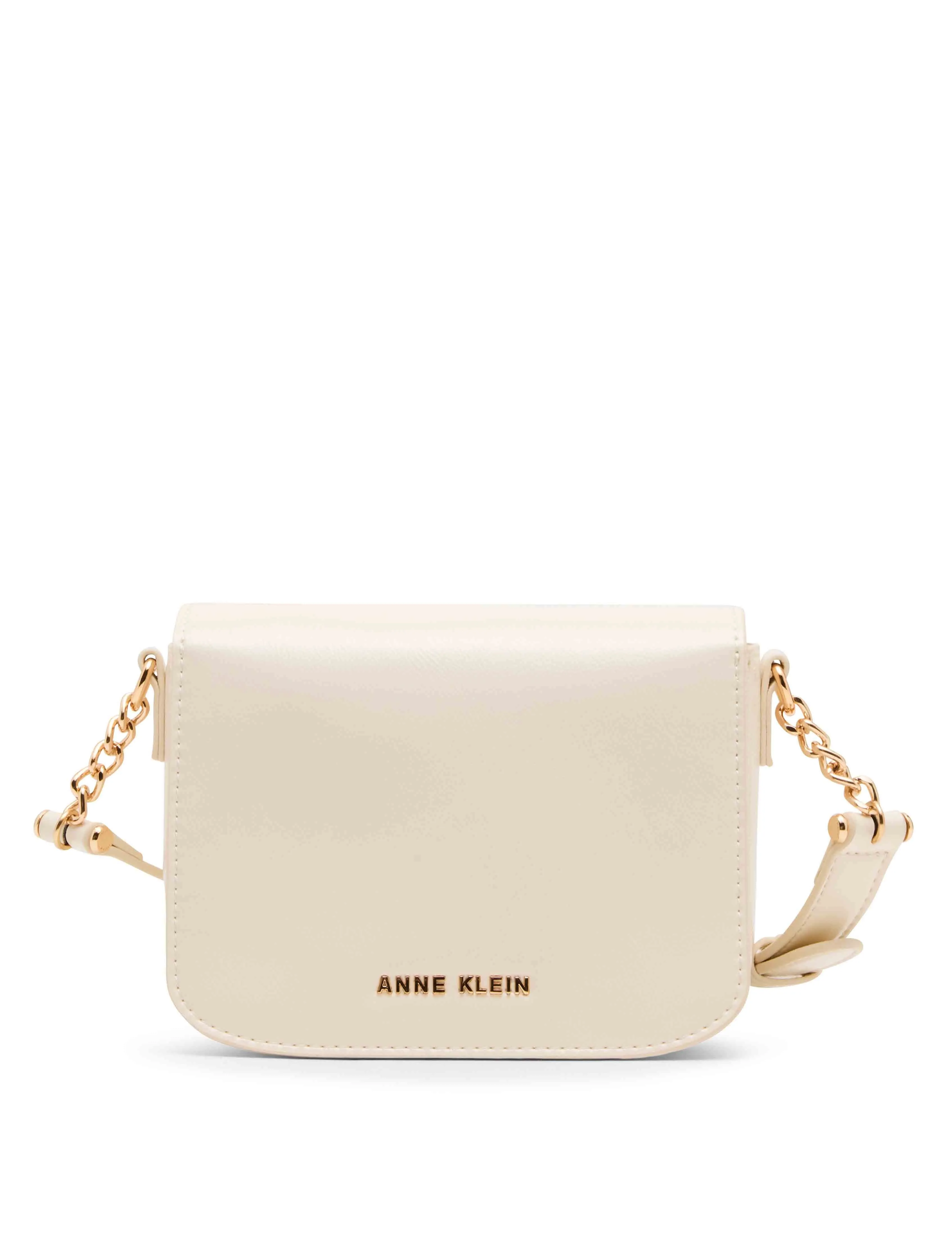 Patent Flap Mini Crossbody sold by Anne Klein product image thumbnail 4