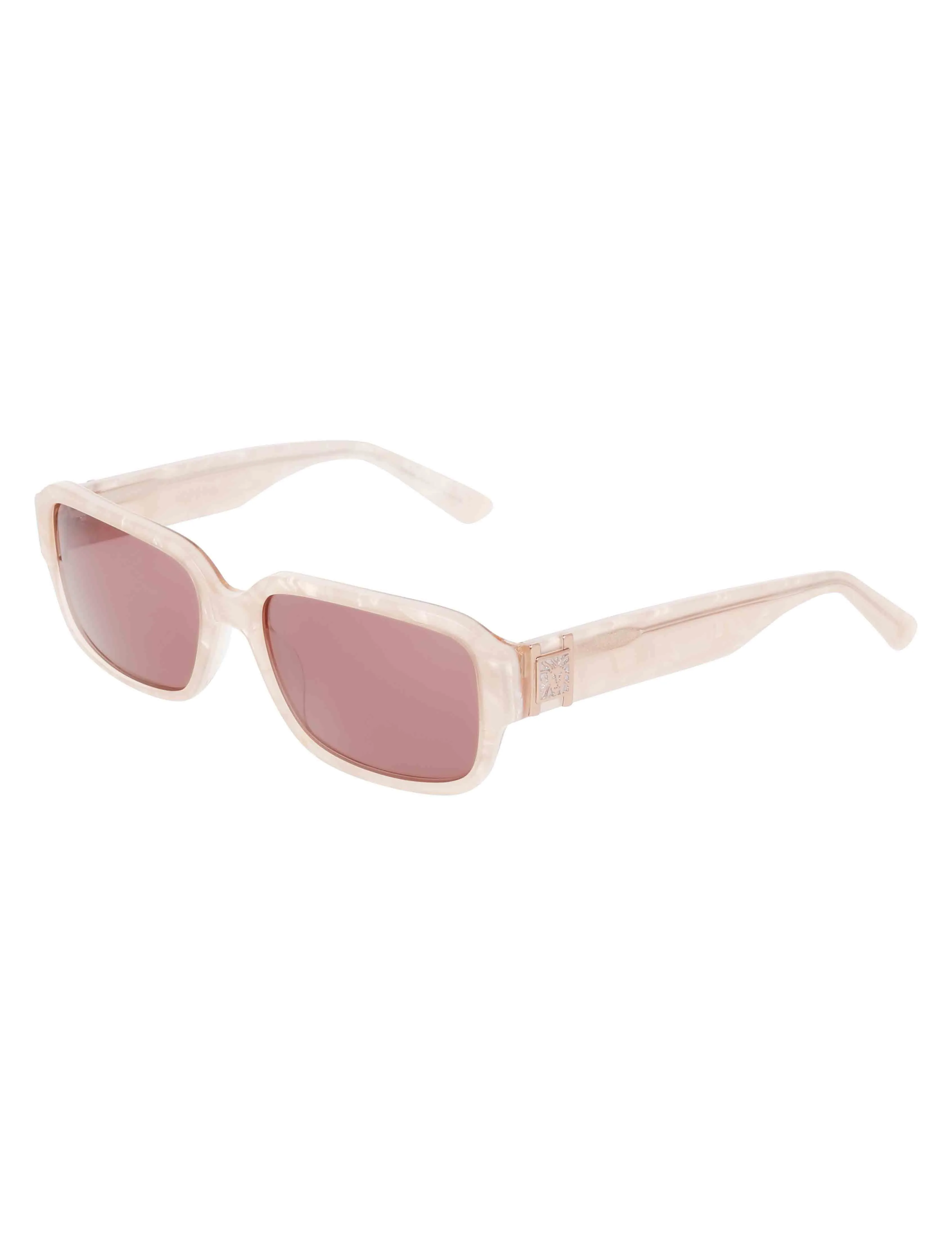 Narrow Rectangle Marbleized Sunglasses sold by Anne Klein product image thumbnail 2