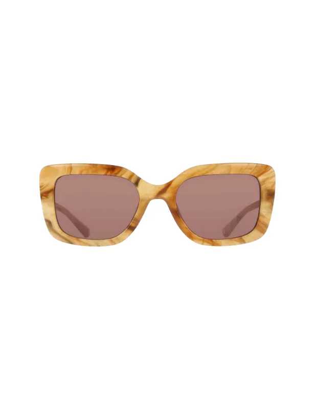 Trendy Oversized Square Sunglasses made by Anne Klein