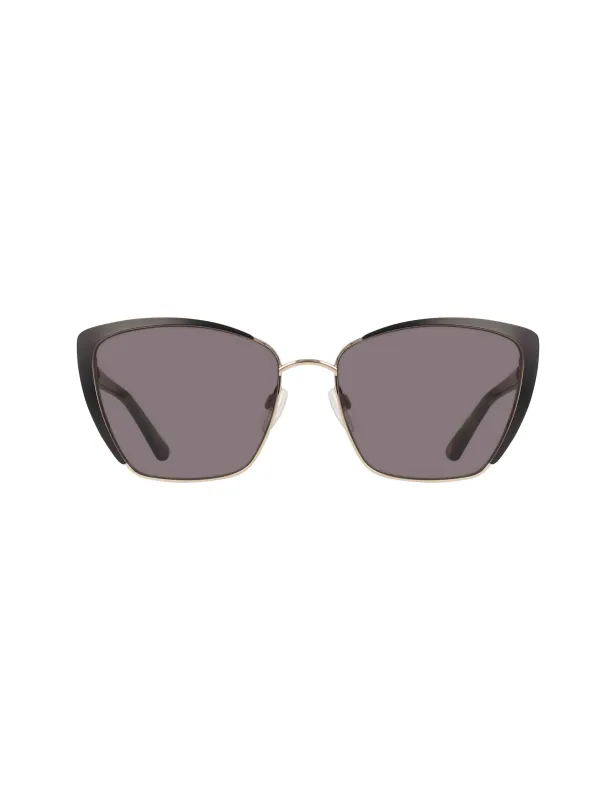 Elegant Metal Cat-Eye Sunglasses made by Anne Klein