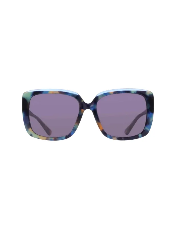 Oversized Square Tortoise Sunglasses made by Anne Klein
