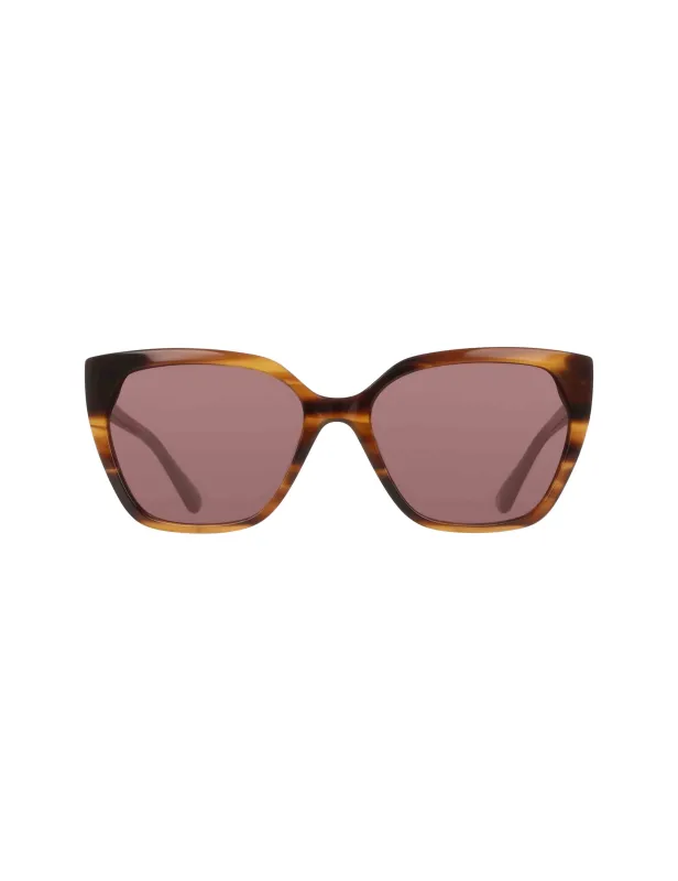 Cat-Eye Horn Colored Sunglasses made by Anne Klein