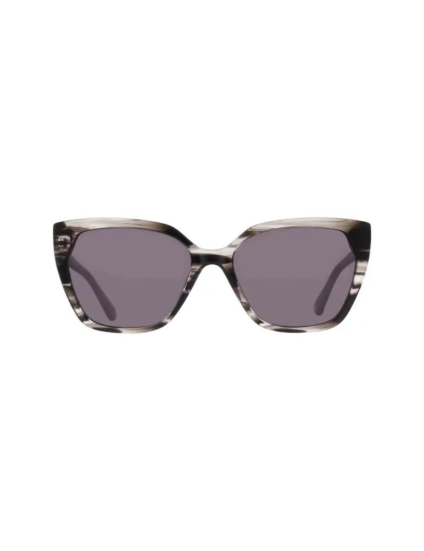 Cat-Eye Horn Colored Sunglasses made by Anne Klein
