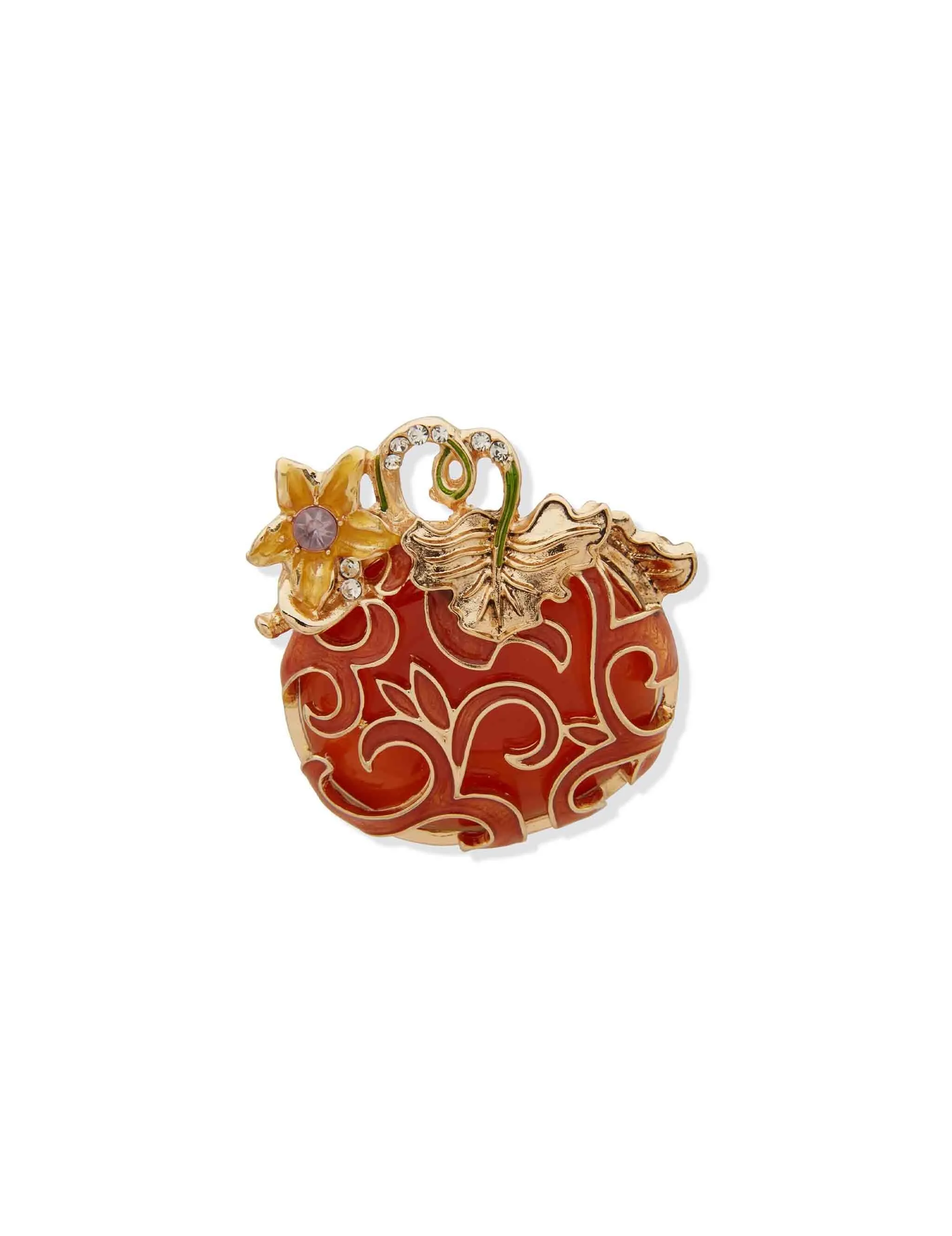 Boxed Pumpkin Pin sold by Anne Klein