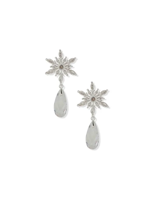 Snowflake Briolette Earrings sold by Anne Klein