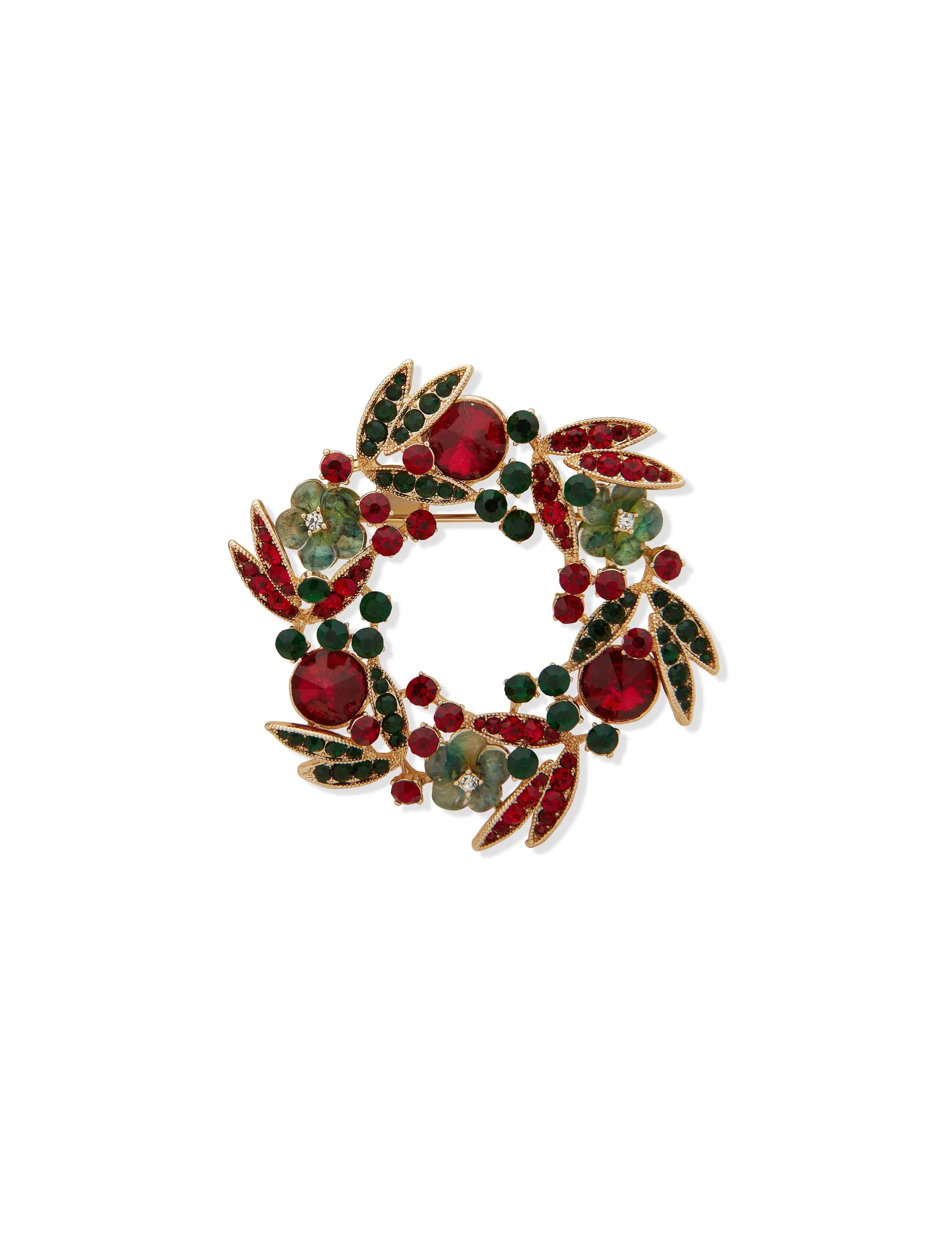Holiday Wreath Pin sold by Anne Klein