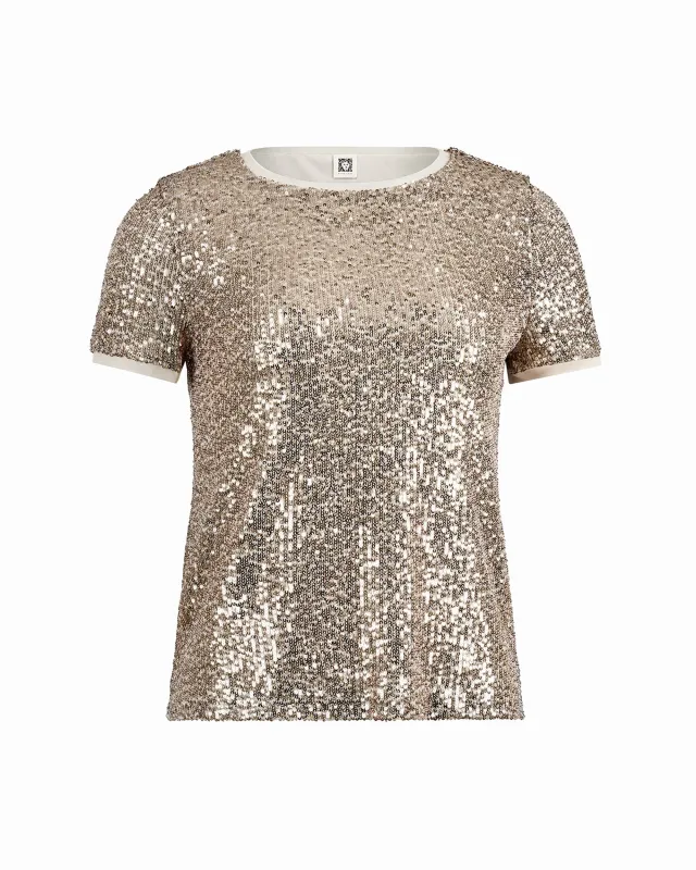 Short Sleeve Banded Tee sold by Anne Klein