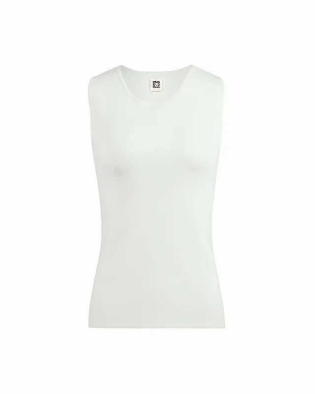 High Neck Tank Top sold by Anne Klein