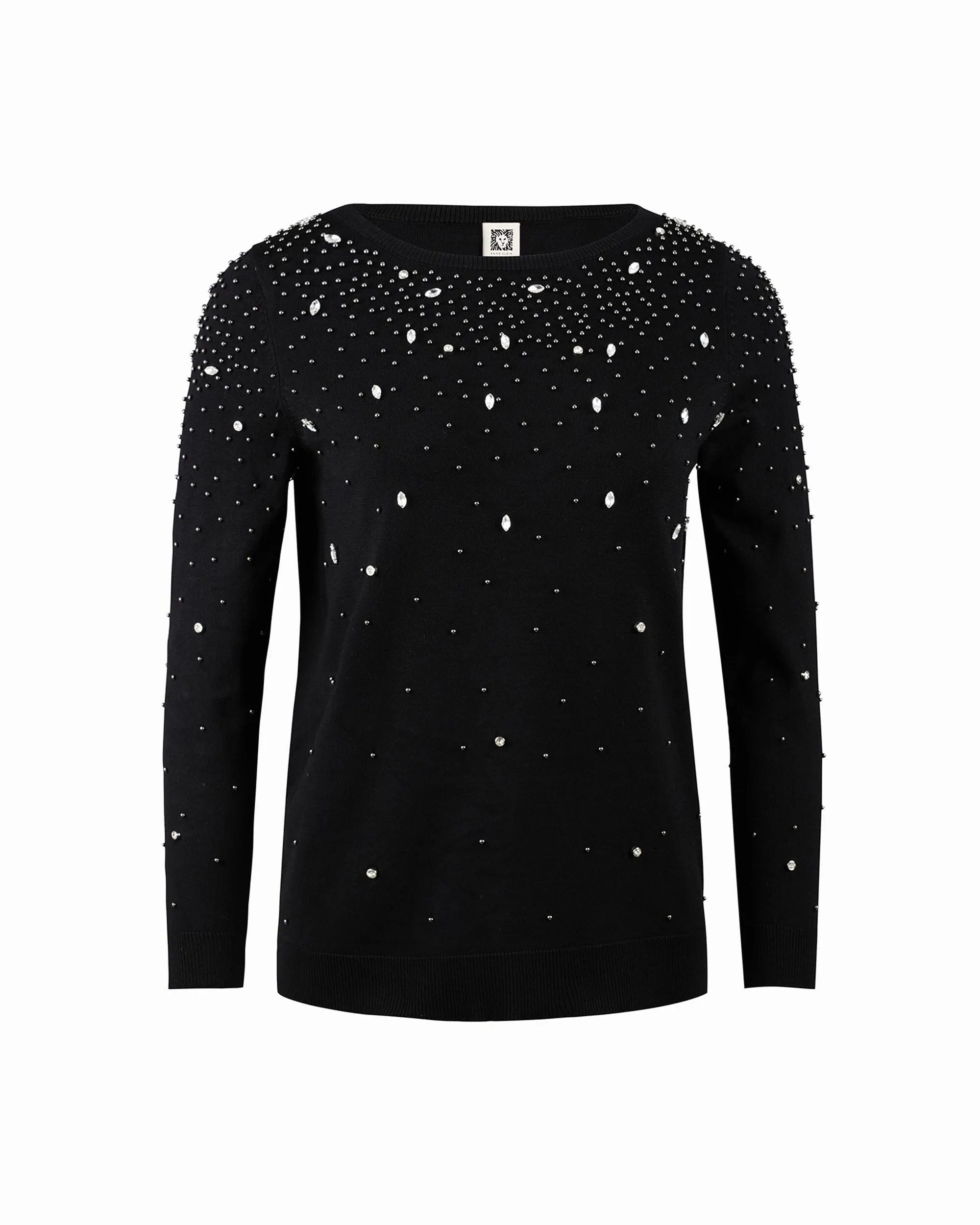 Embellished Boatneck Top sold by Anne Klein
