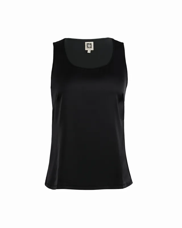 Mixed Media Scoop Tank sold by Anne Klein
