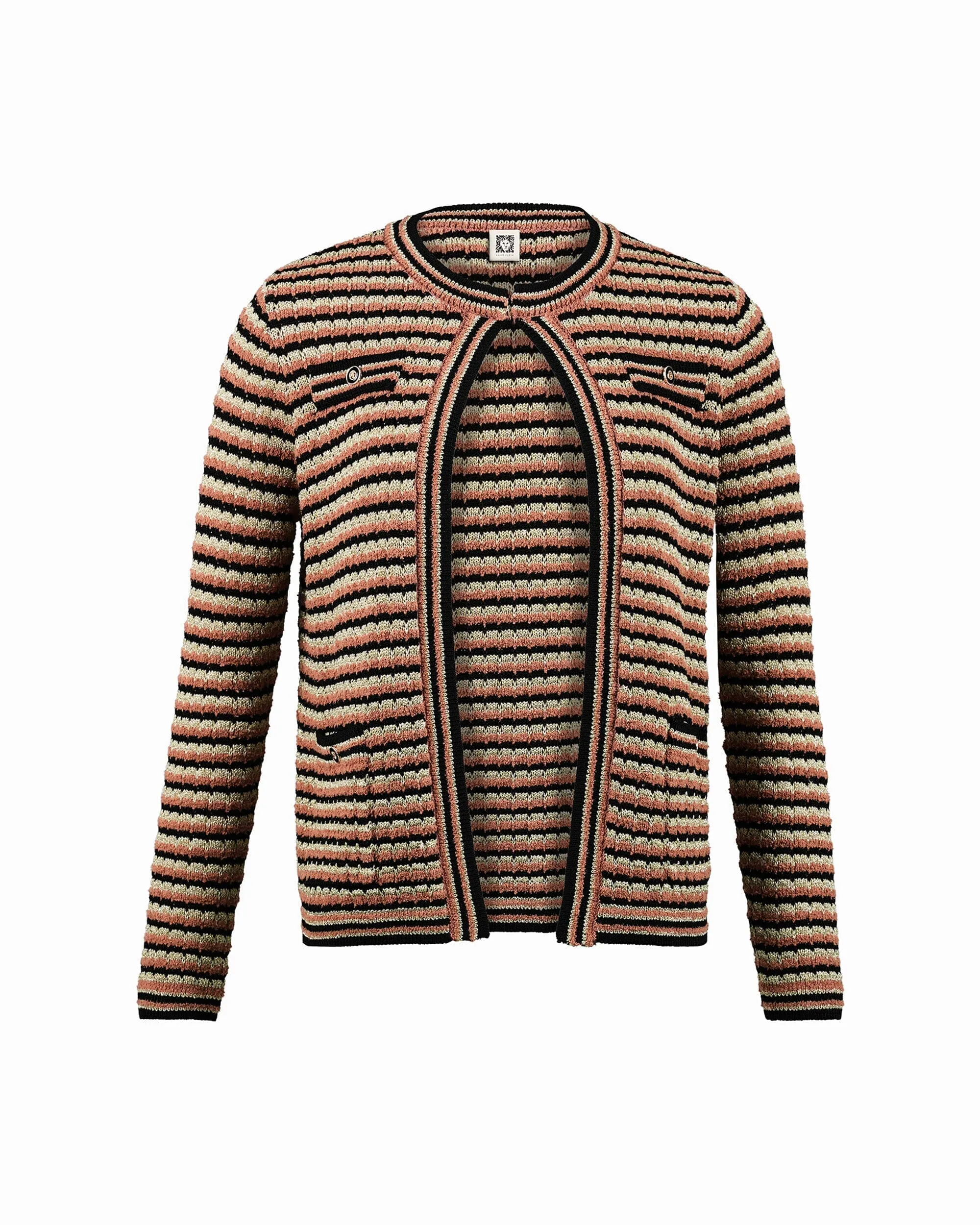 3 Color Cardigan sold by Anne Klein