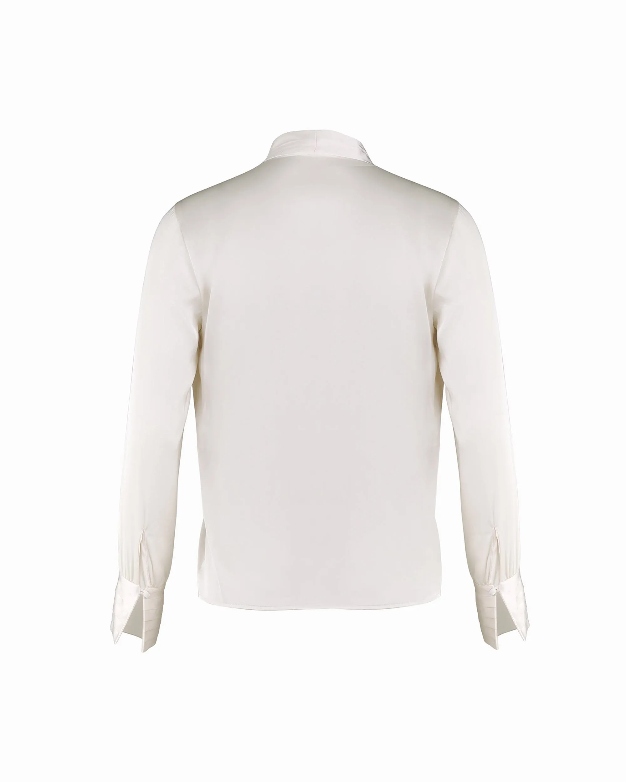 Pleated Cuff V Neck Top sold by Anne Klein product image thumbnail 2