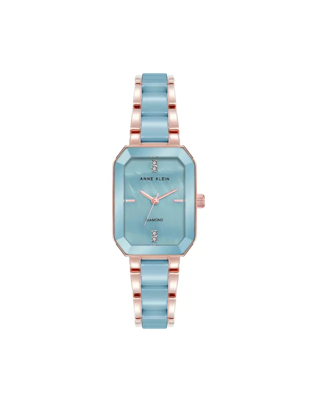 Octagonal Shaped Ceramic Bracelet Watch sold by Anne Klein