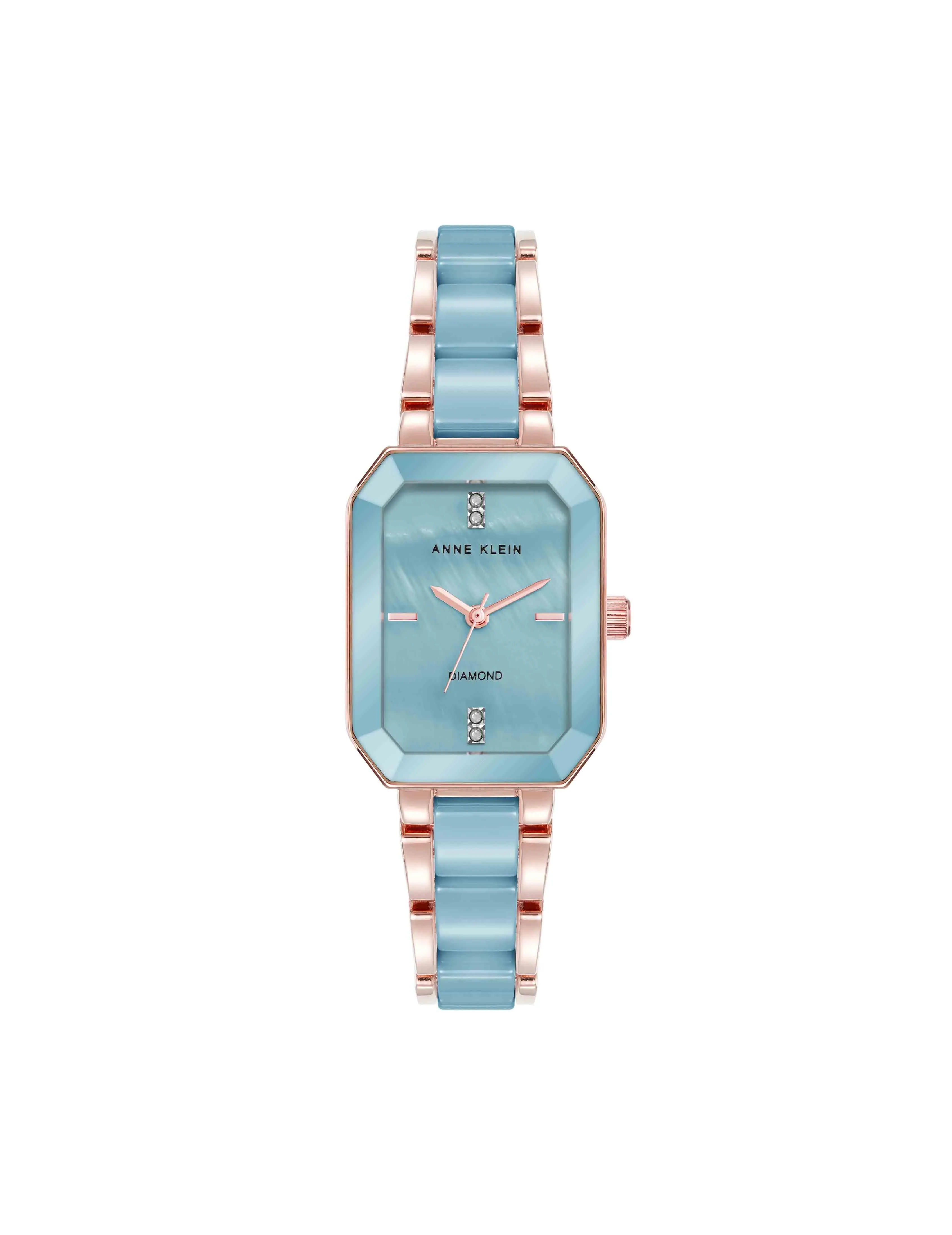Octagonal Shaped Ceramic Bracelet Watch sold by Anne Klein