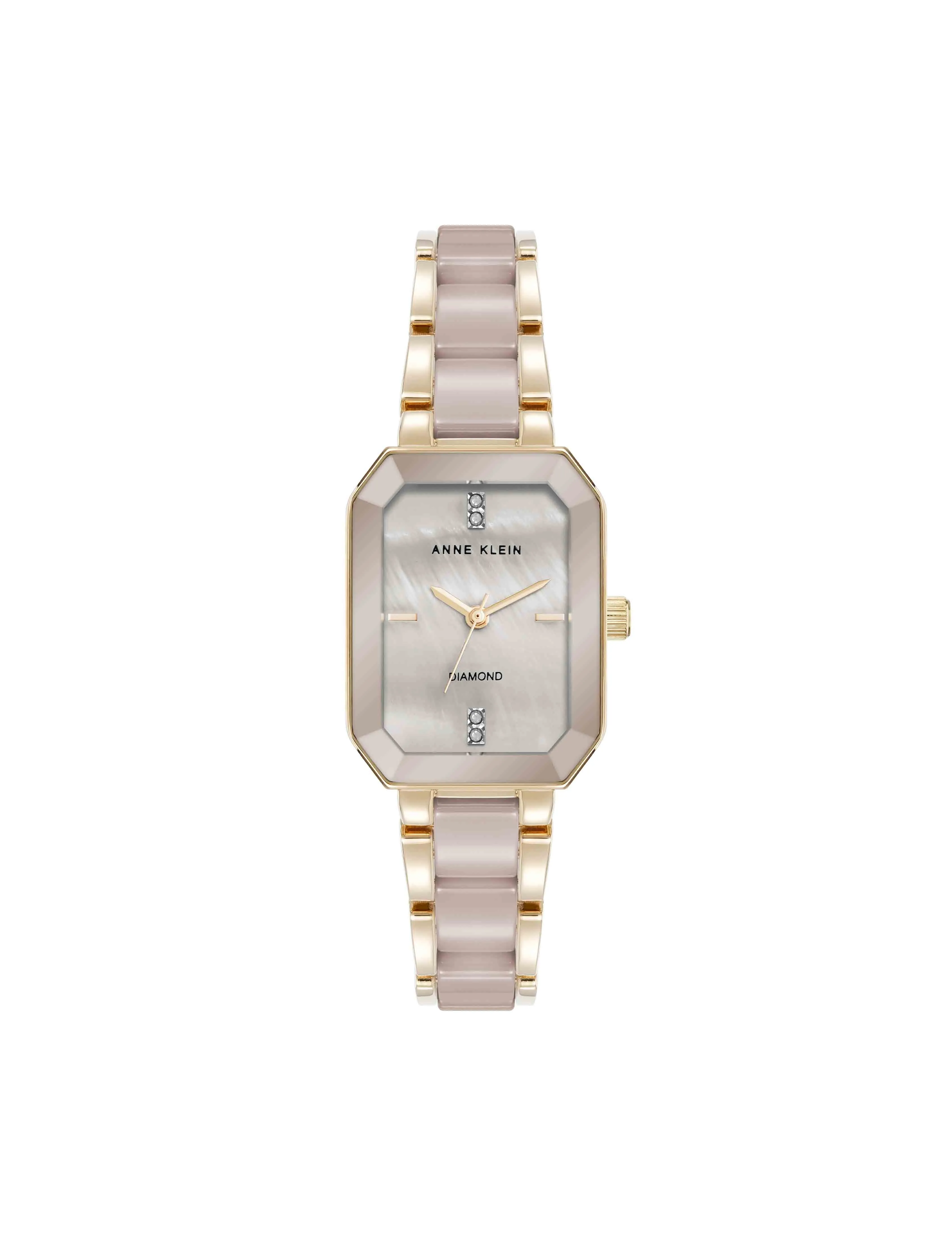Octagonal Shaped Ceramic Bracelet Watch sold by Anne Klein
