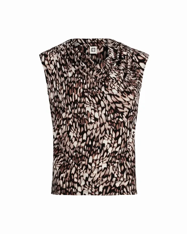Pleated Cowl Top sold by Anne Klein