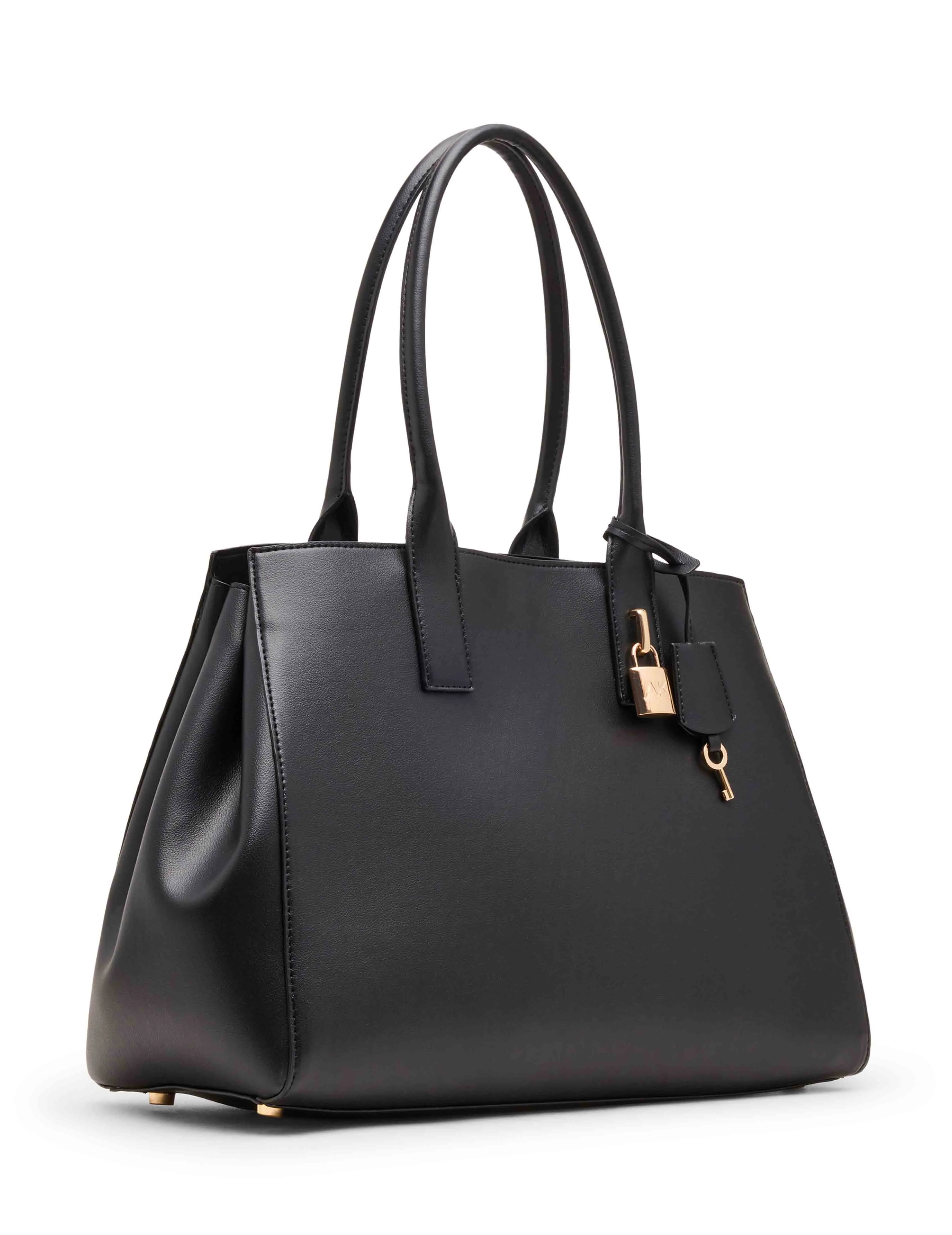 Lock Tote with Pouch sold by Anne Klein product image thumbnail 3