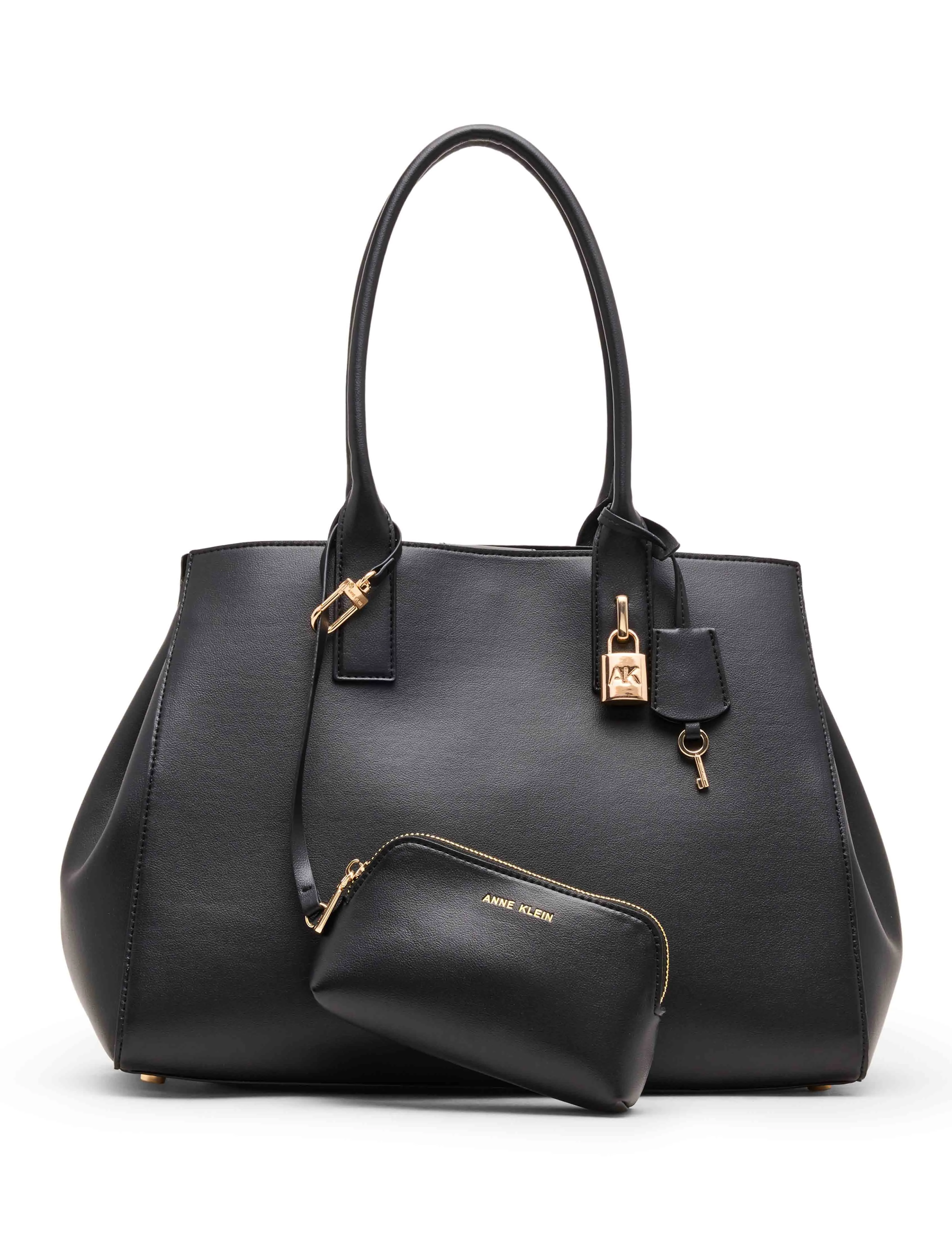 Lock Tote with Pouch sold by Anne Klein