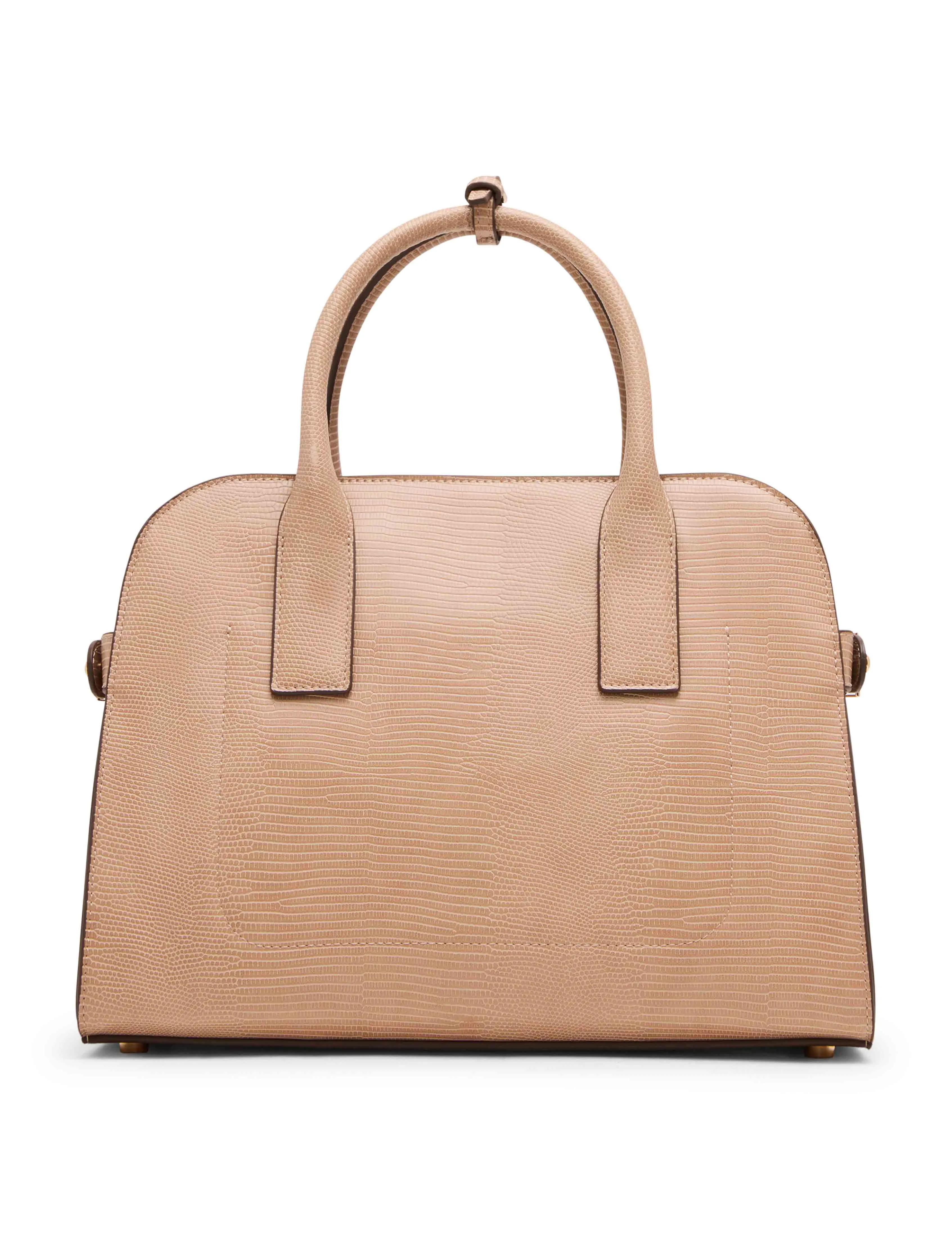 Small Curved Satchel with Convertible Strap sold by Anne Klein product image thumbnail 3