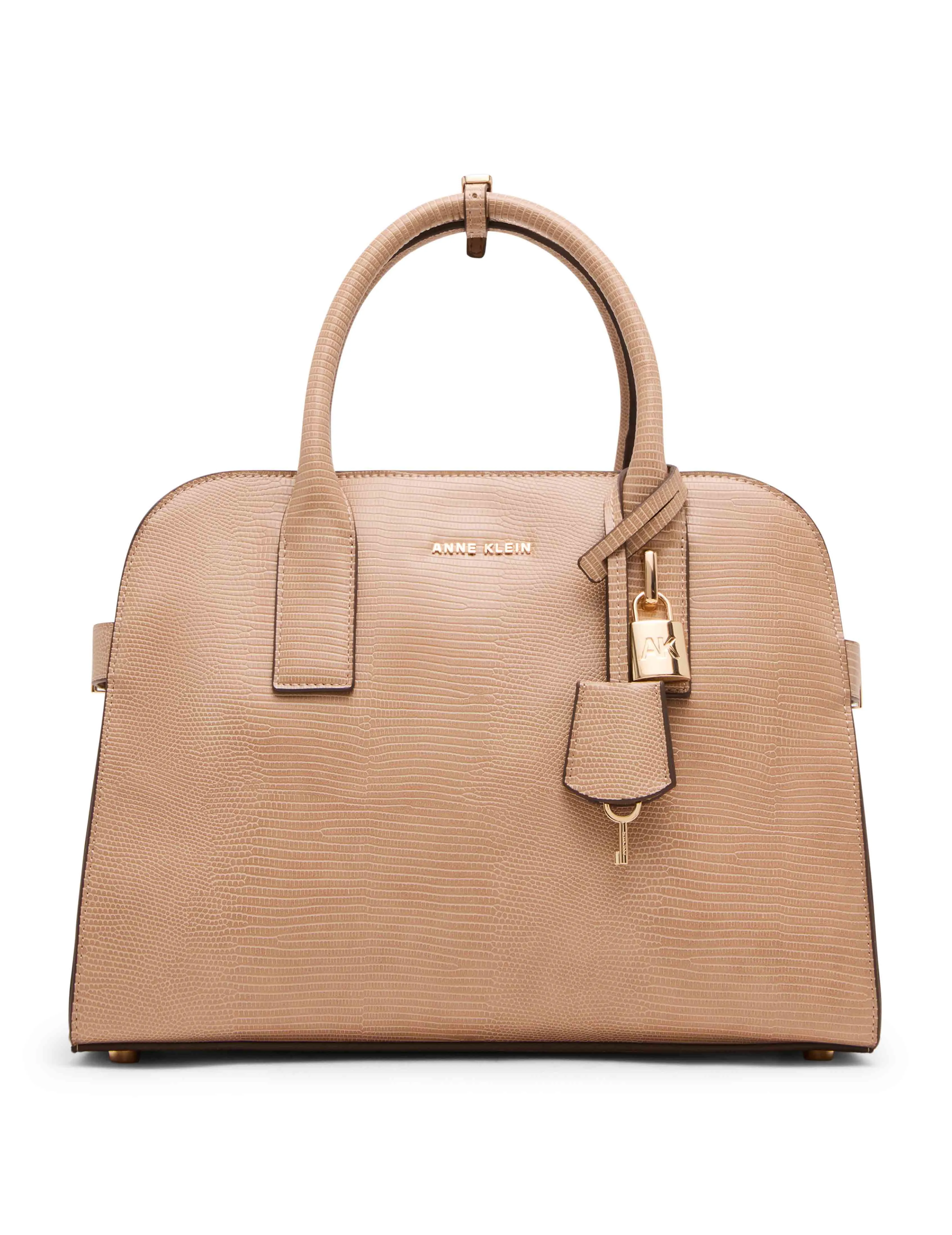 Small Curved Satchel with Convertible Strap sold by Anne Klein product image thumbnail 2