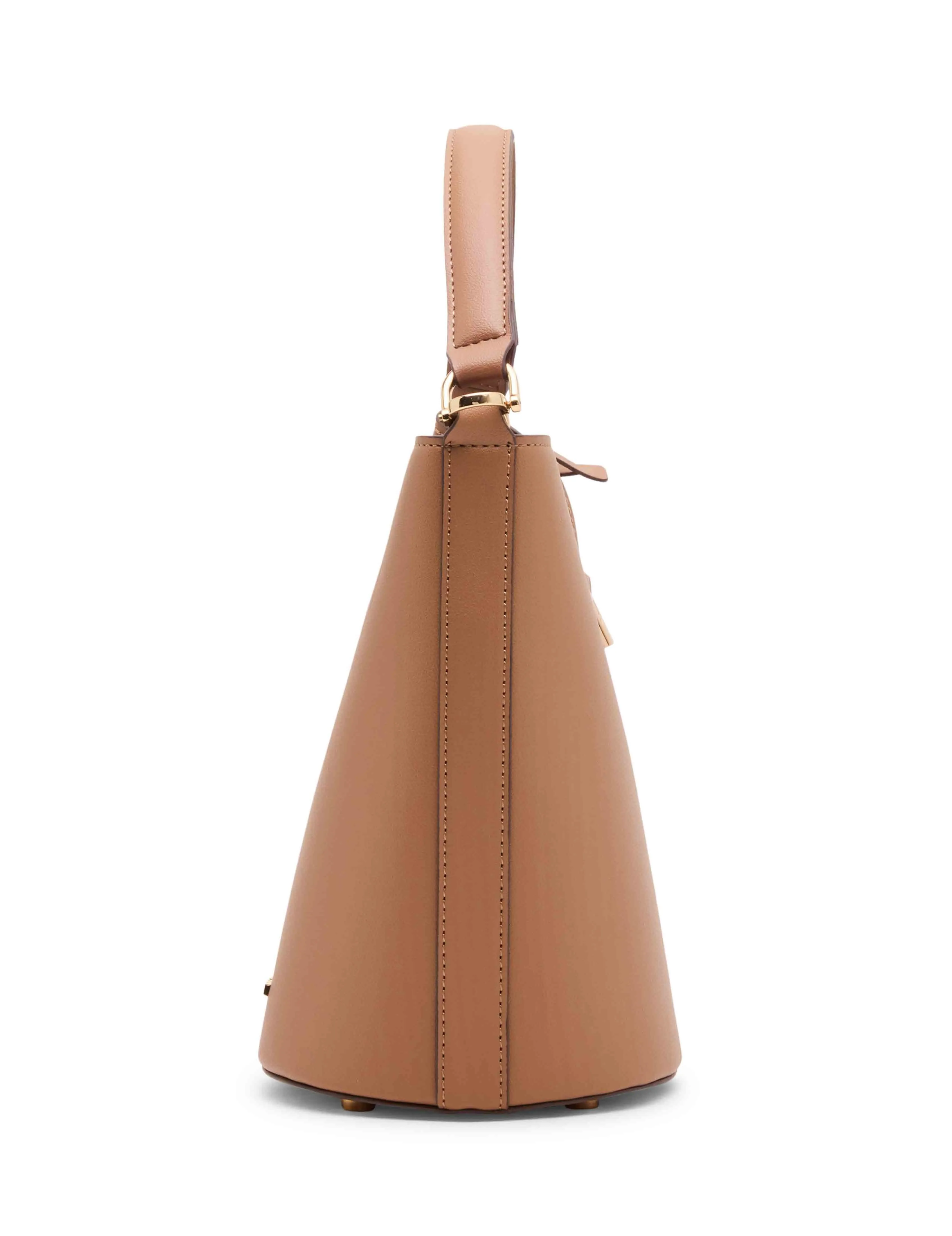 Small Lock Bucket with Convertible Strap sold by Anne Klein product image thumbnail 2