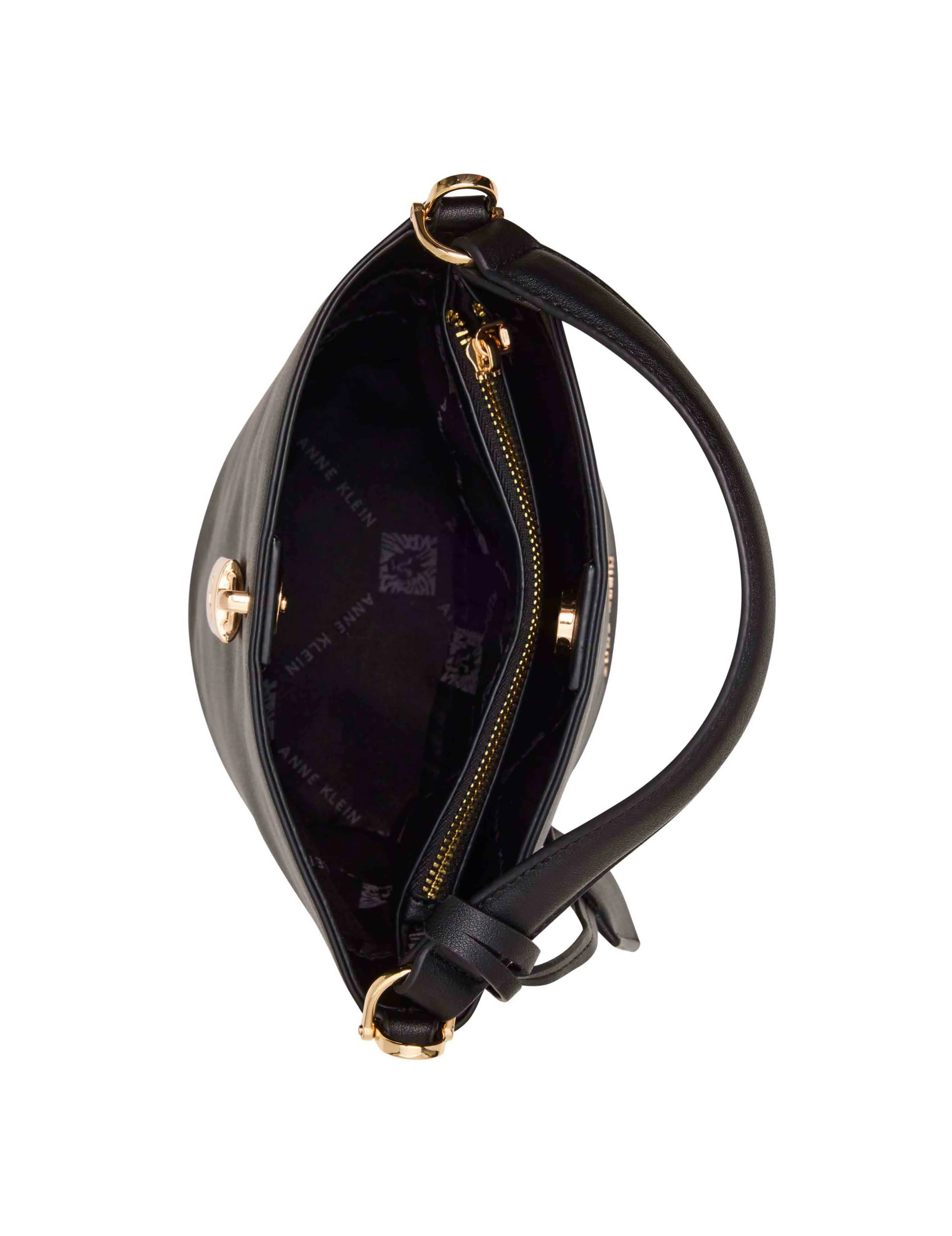 Small Lock Bucket with Convertible Strap sold by Anne Klein product image thumbnail 5