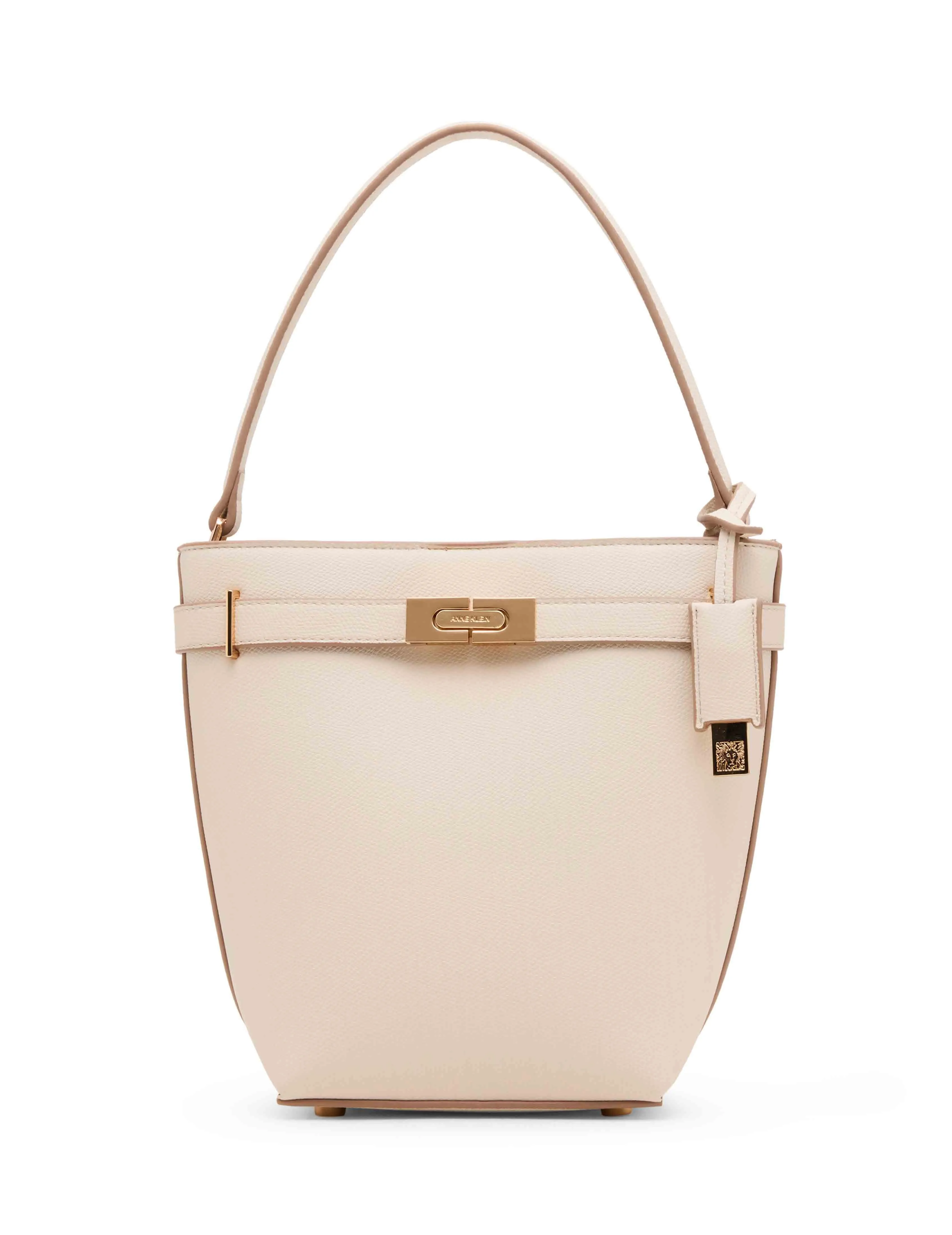 Belted Bucket with Convertible Strap sold by Anne Klein