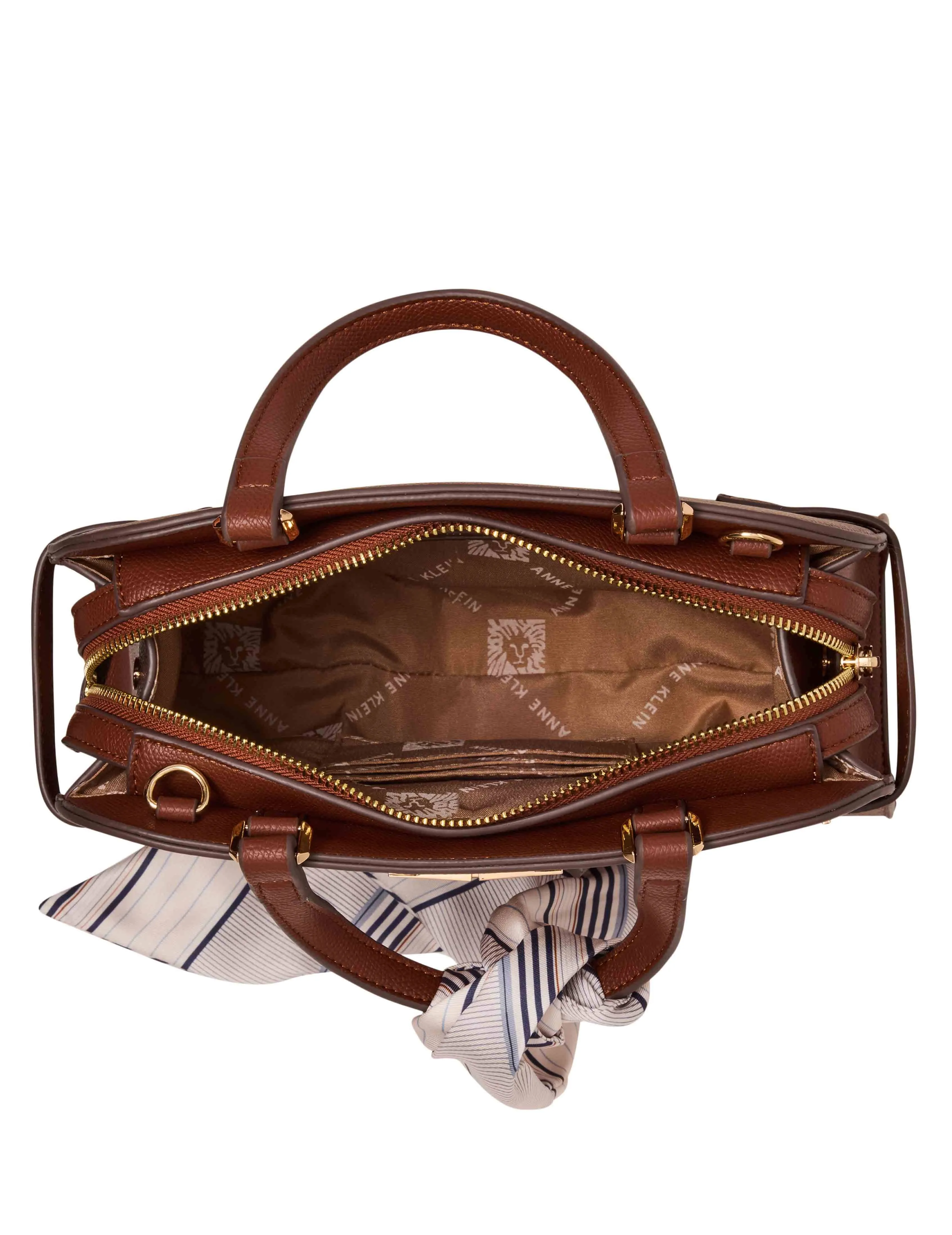 Medium Belted Satchel with Convertible Strap sold by Anne Klein product image thumbnail 4