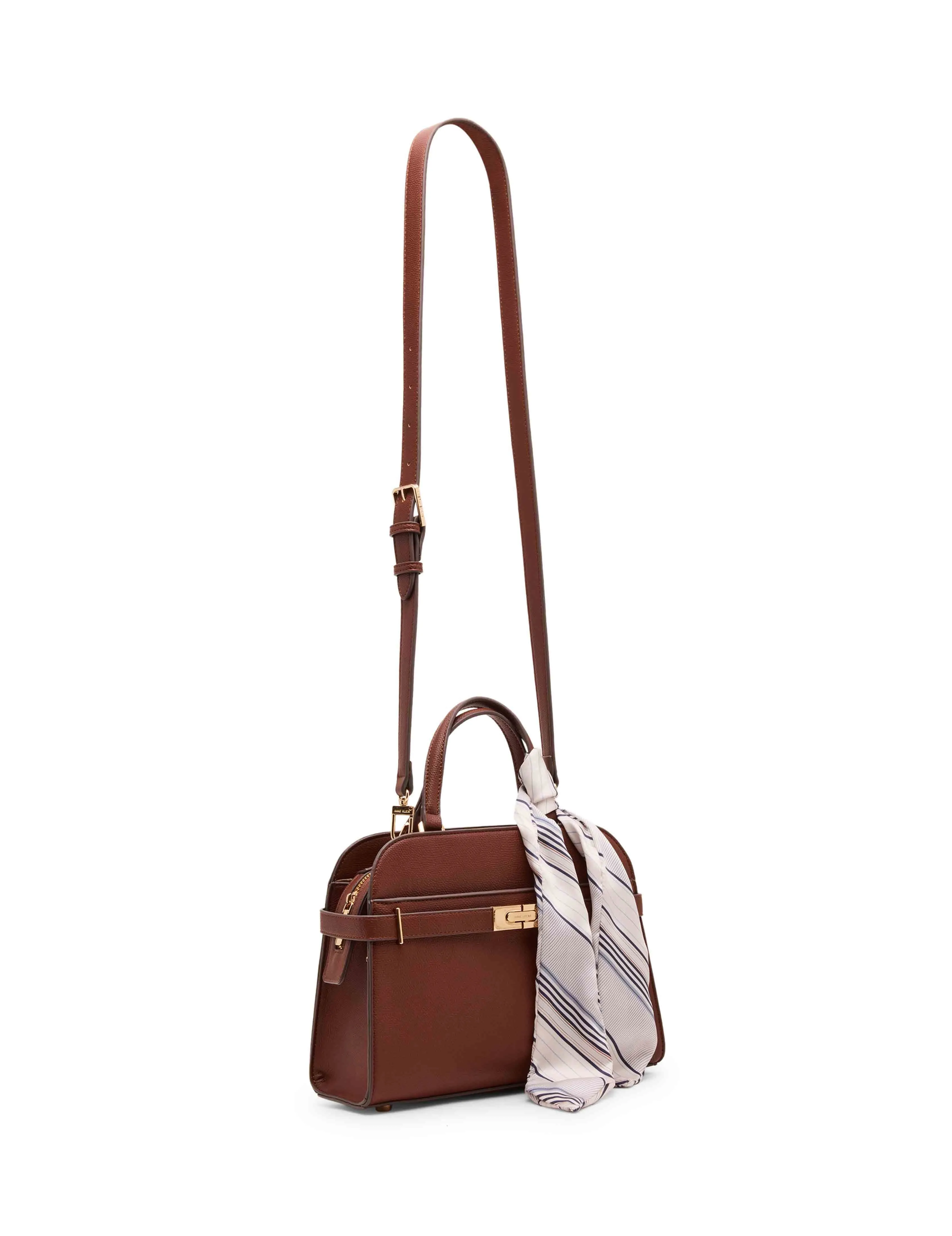 Medium Belted Satchel with Convertible Strap sold by Anne Klein product image thumbnail 3