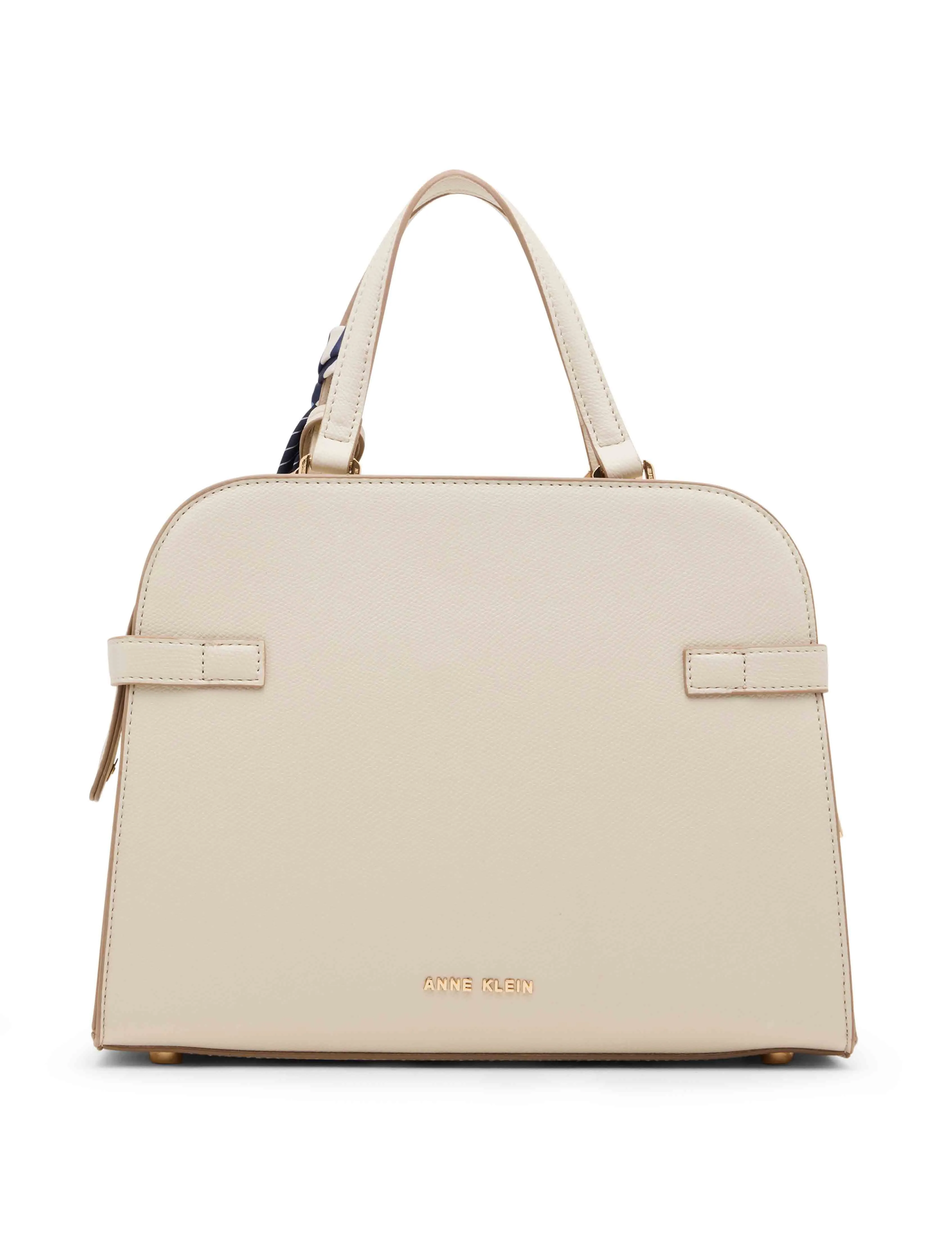 Medium Belted Satchel with Convertible Strap sold by Anne Klein product image thumbnail 3