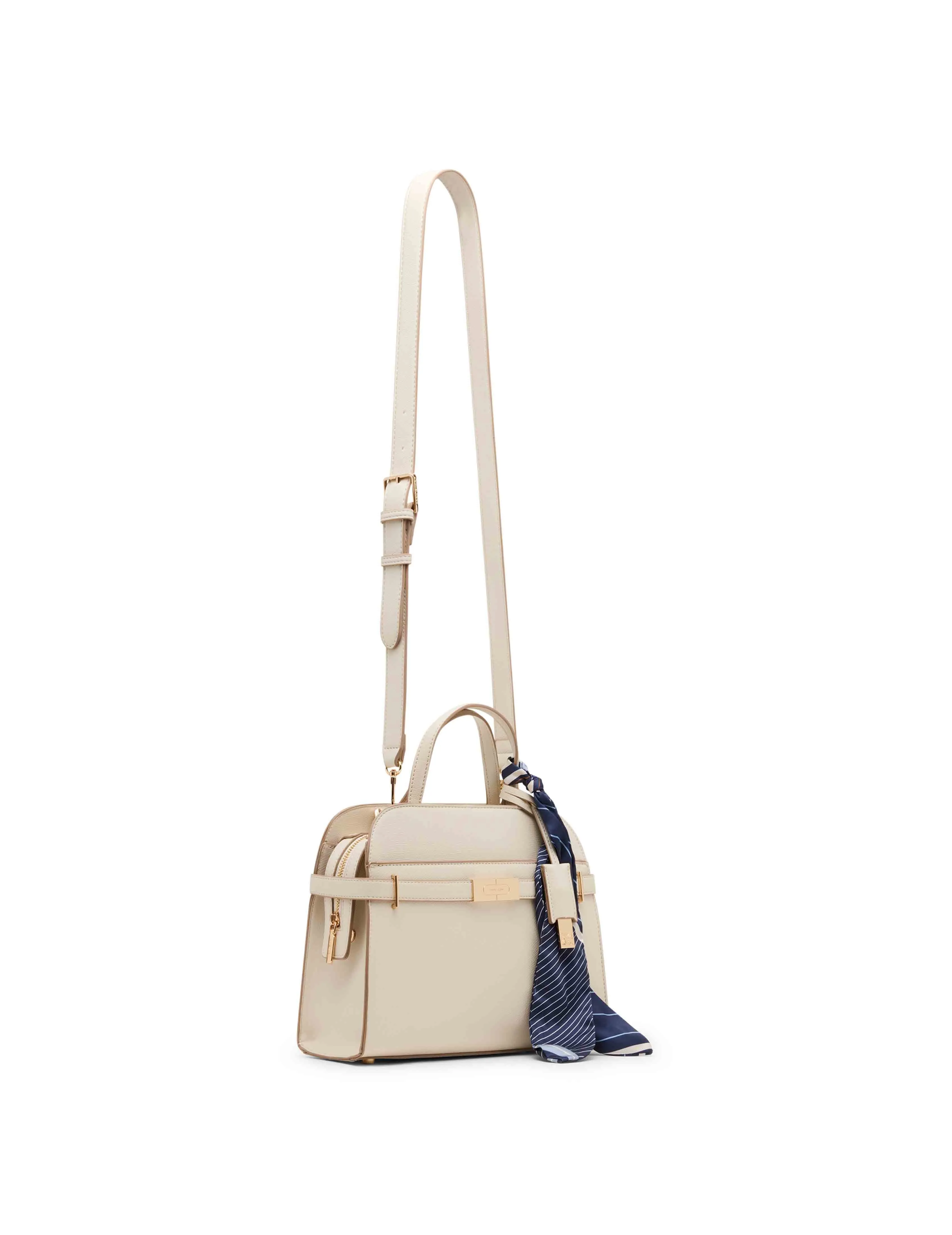 Medium Belted Satchel with Convertible Strap sold by Anne Klein product image thumbnail 4