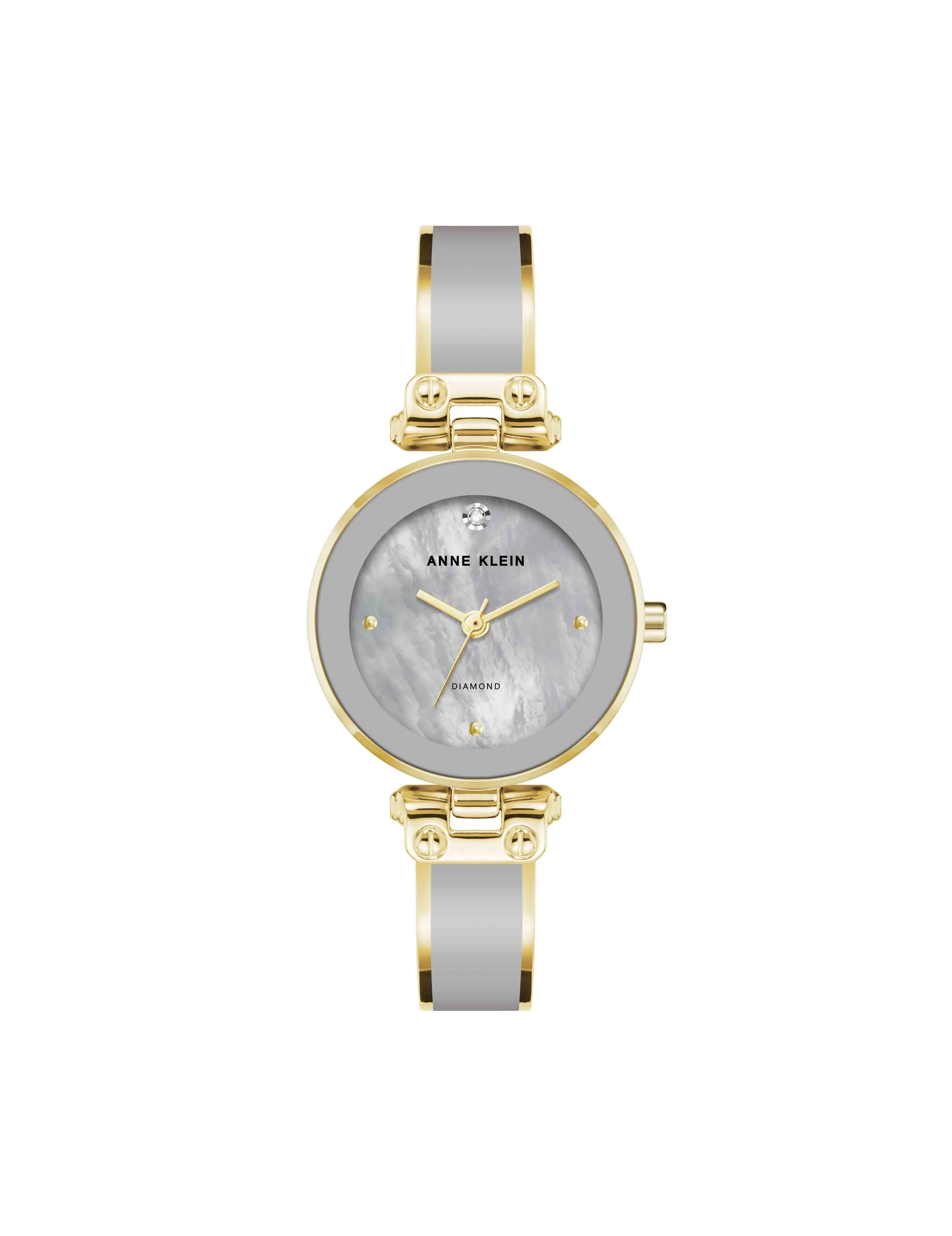 Diamond Accent Bangle Watch sold by Anne Klein