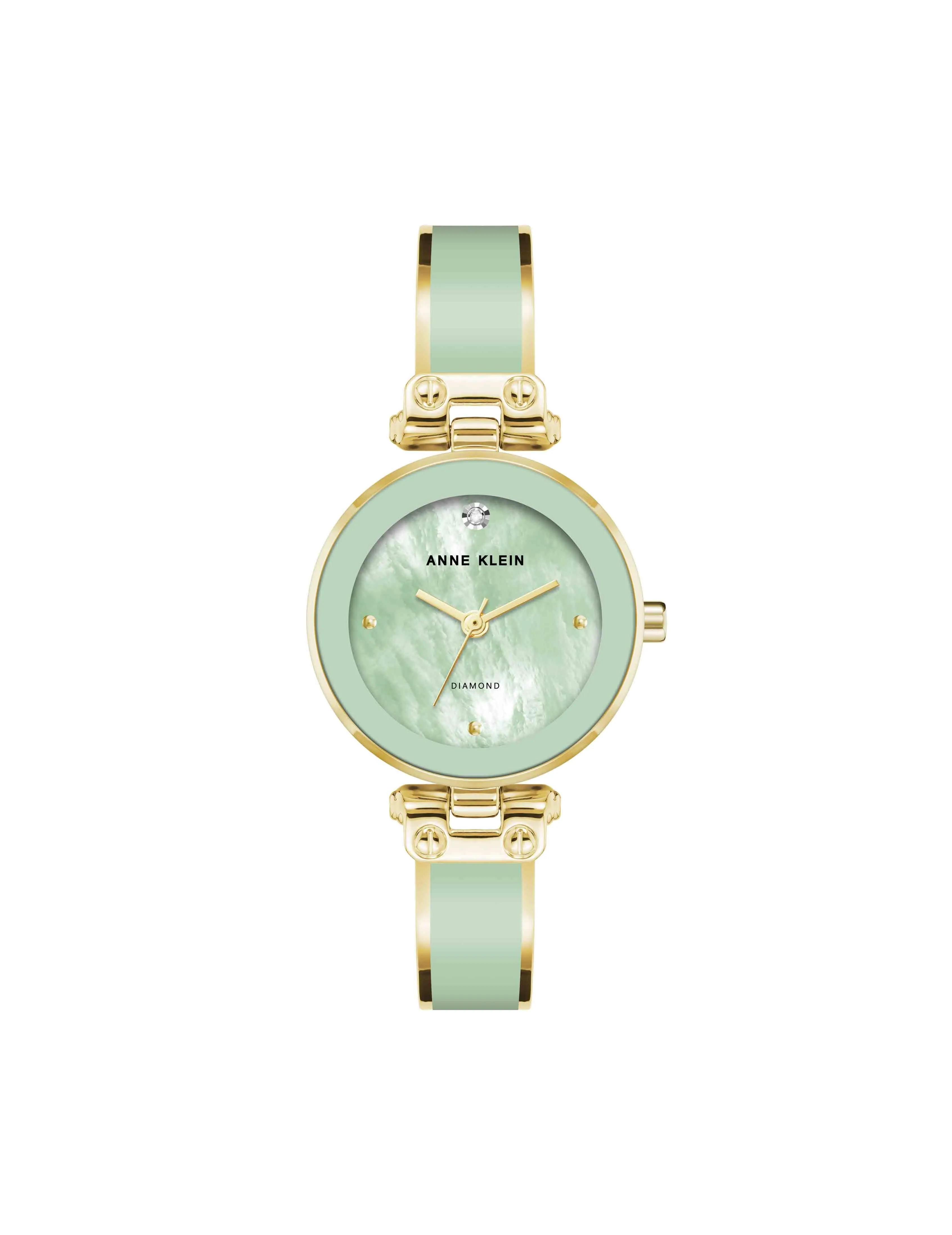 Diamond Accent Bangle Watch sold by Anne Klein