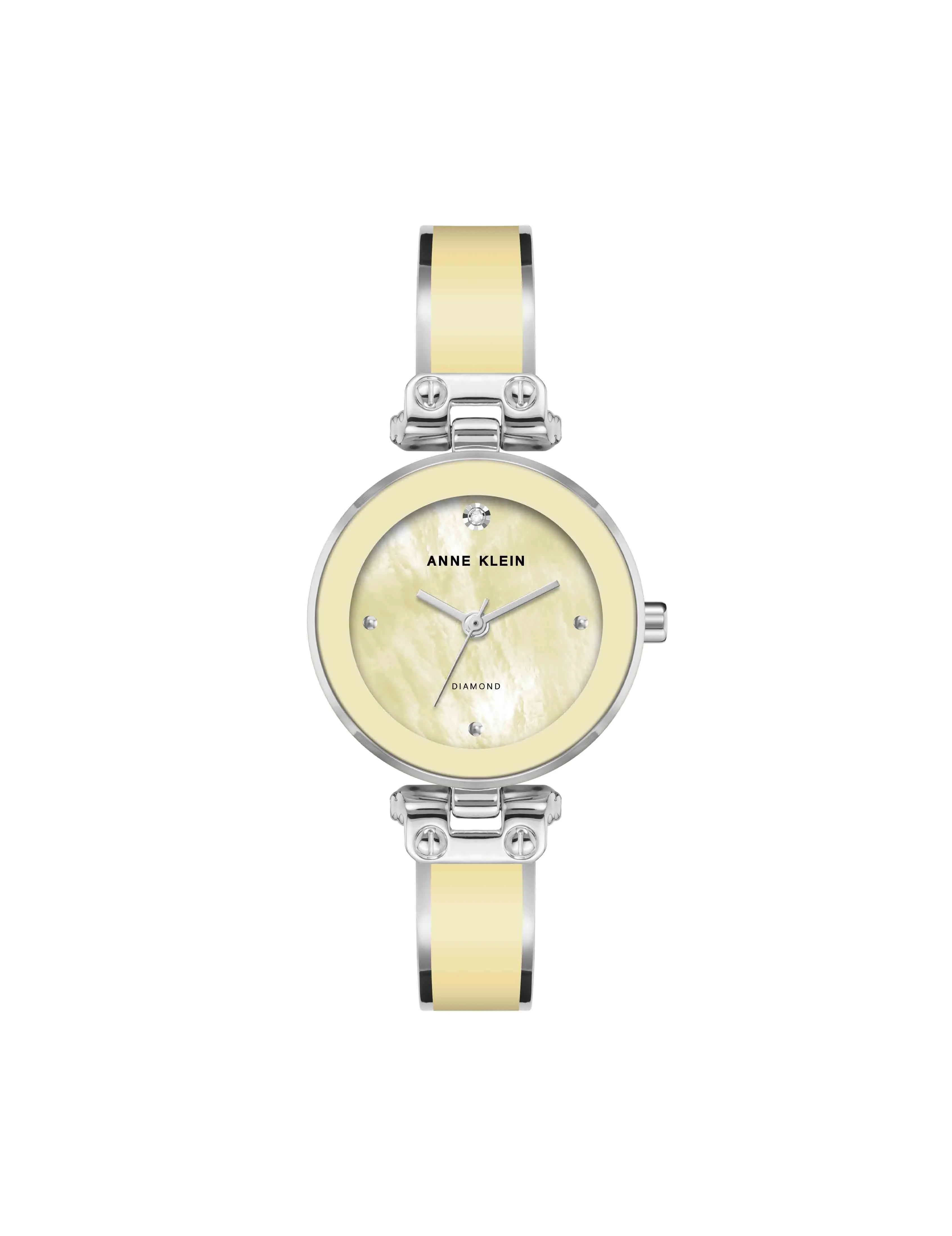 Diamond Accent Bangle Watch sold by Anne Klein