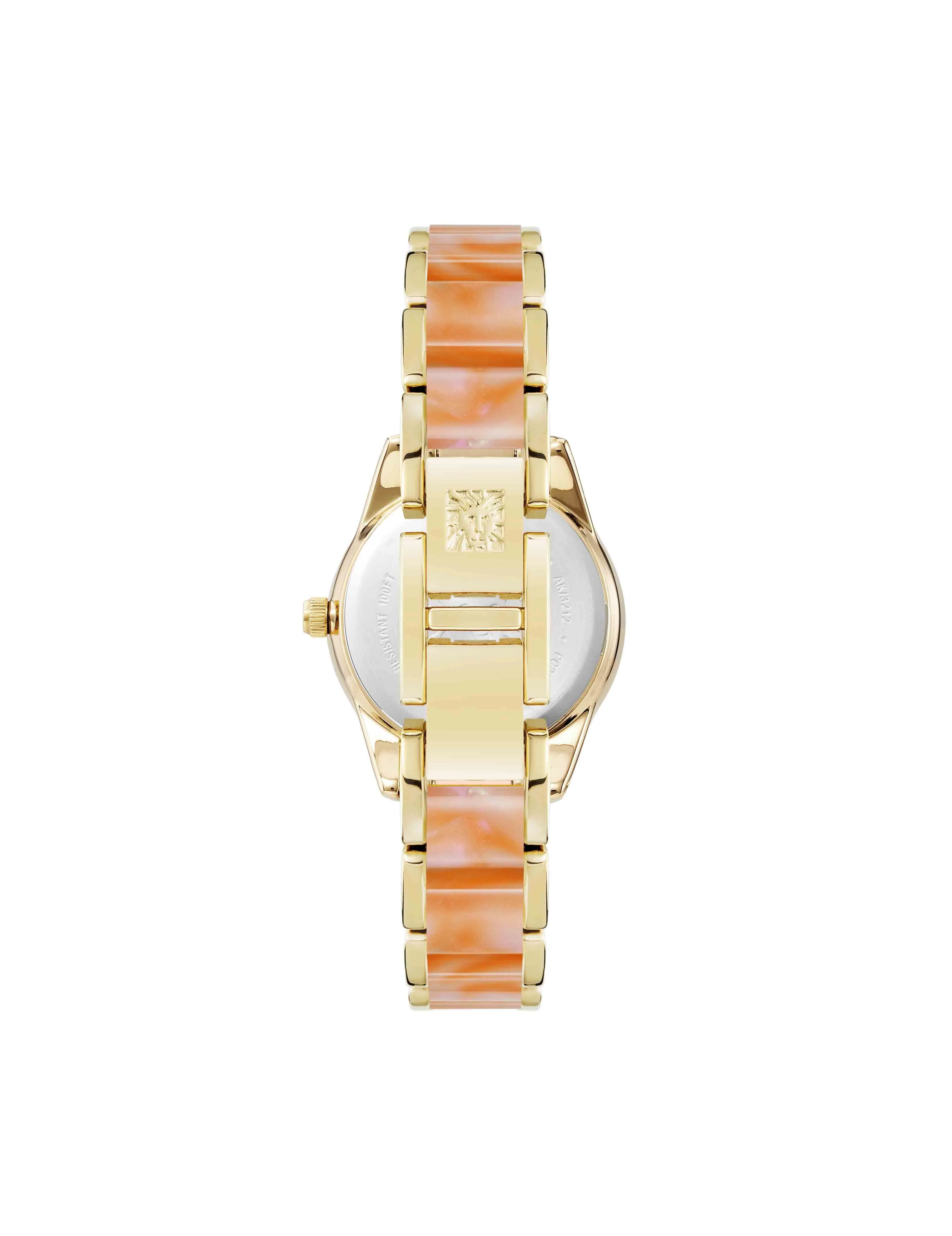 Pearlescent Resin Link Bracelet Watch sold by Anne Klein product image thumbnail 2