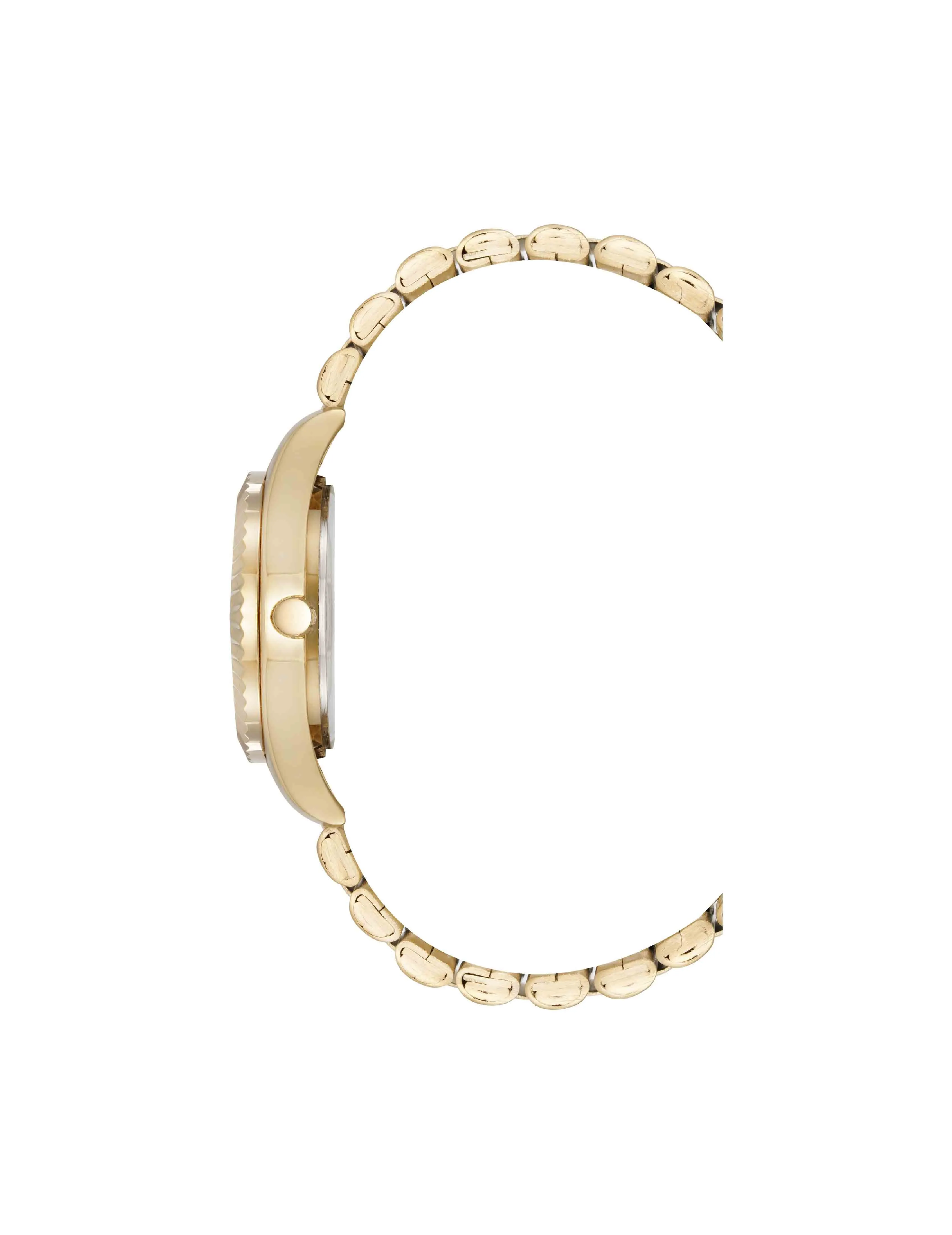 Stainless Steel Floral Dial Watch sold by Anne Klein product image thumbnail 3