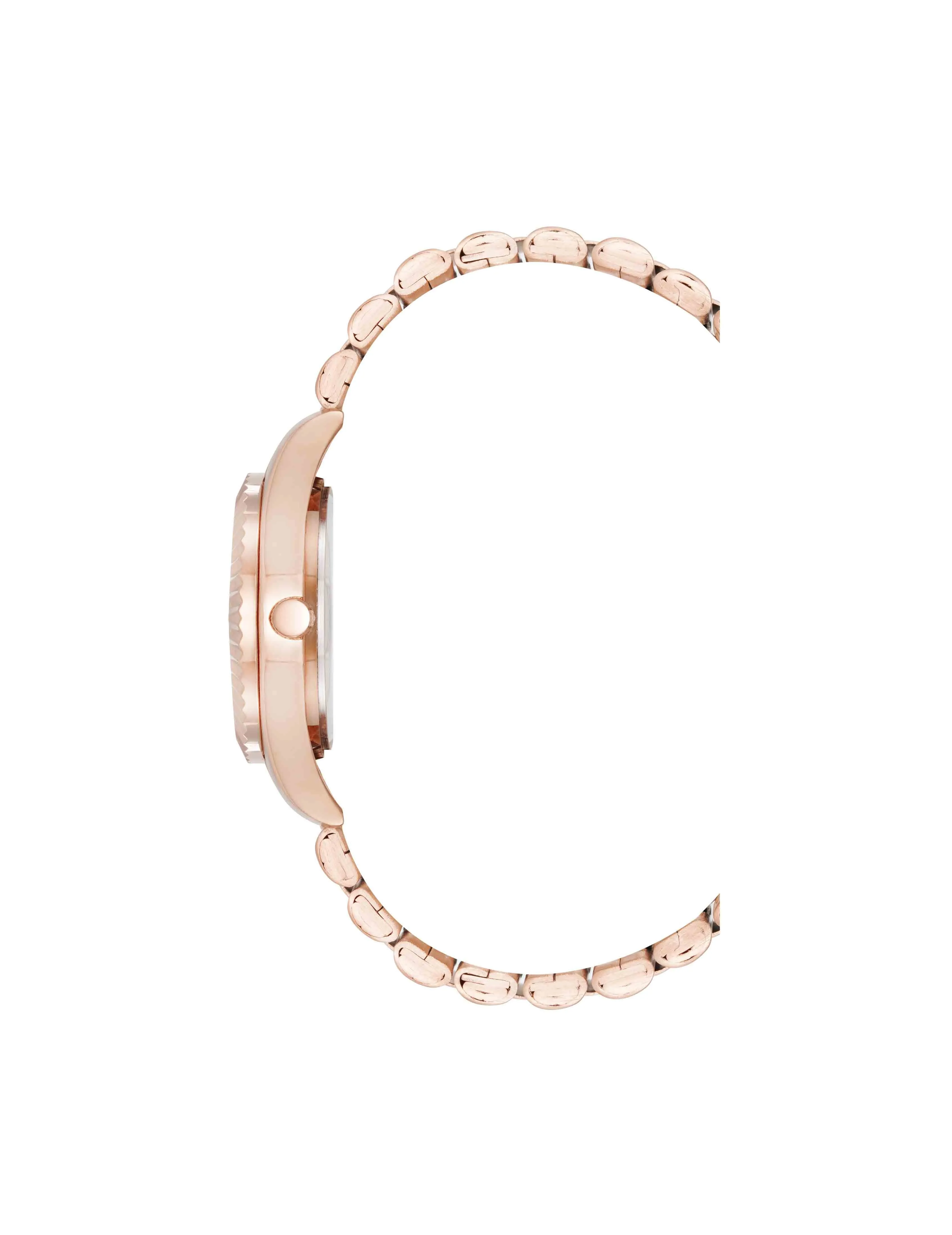 Stainless Steel Floral Dial Watch sold by Anne Klein product image thumbnail 3